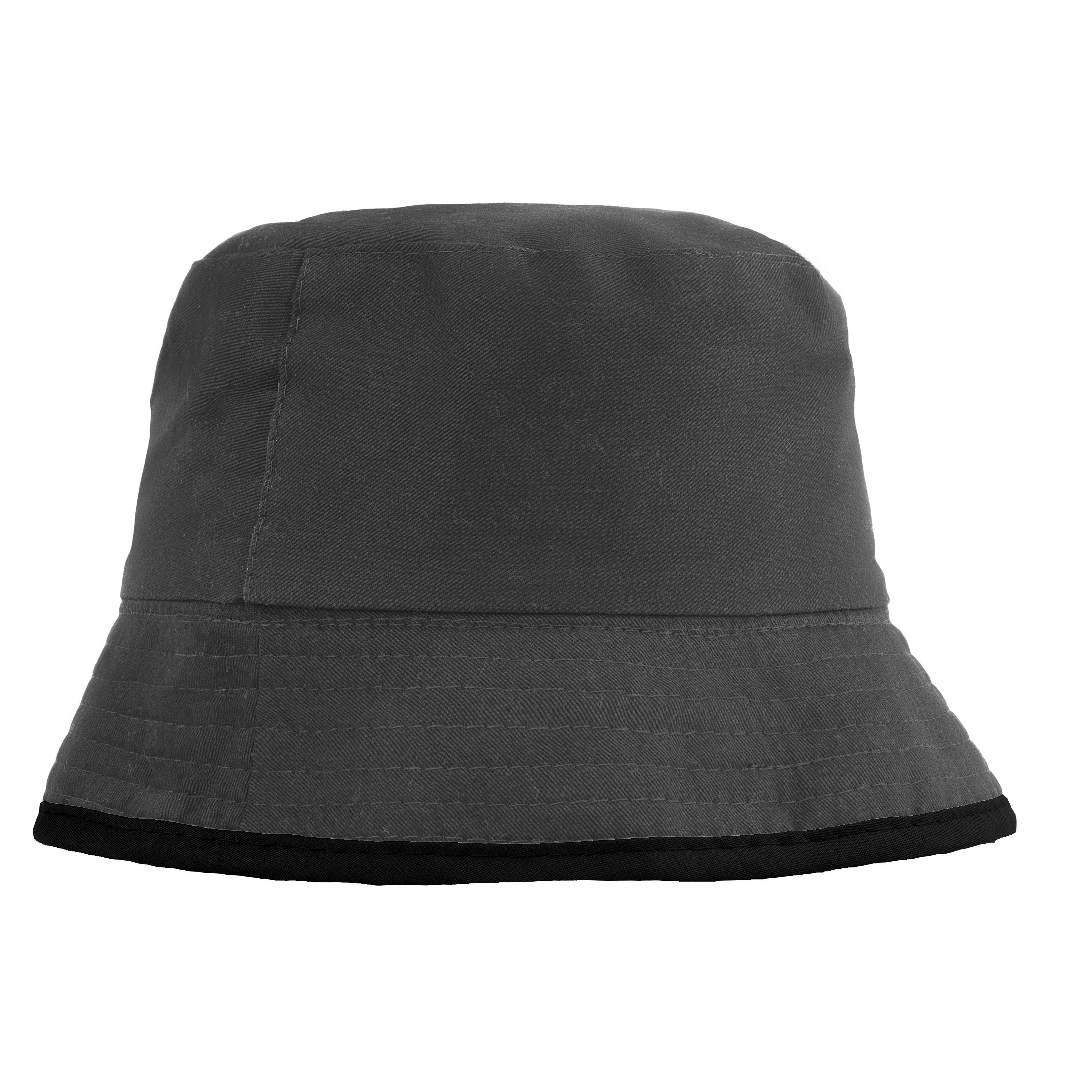 Reversible Wide Brim Bucket Hat