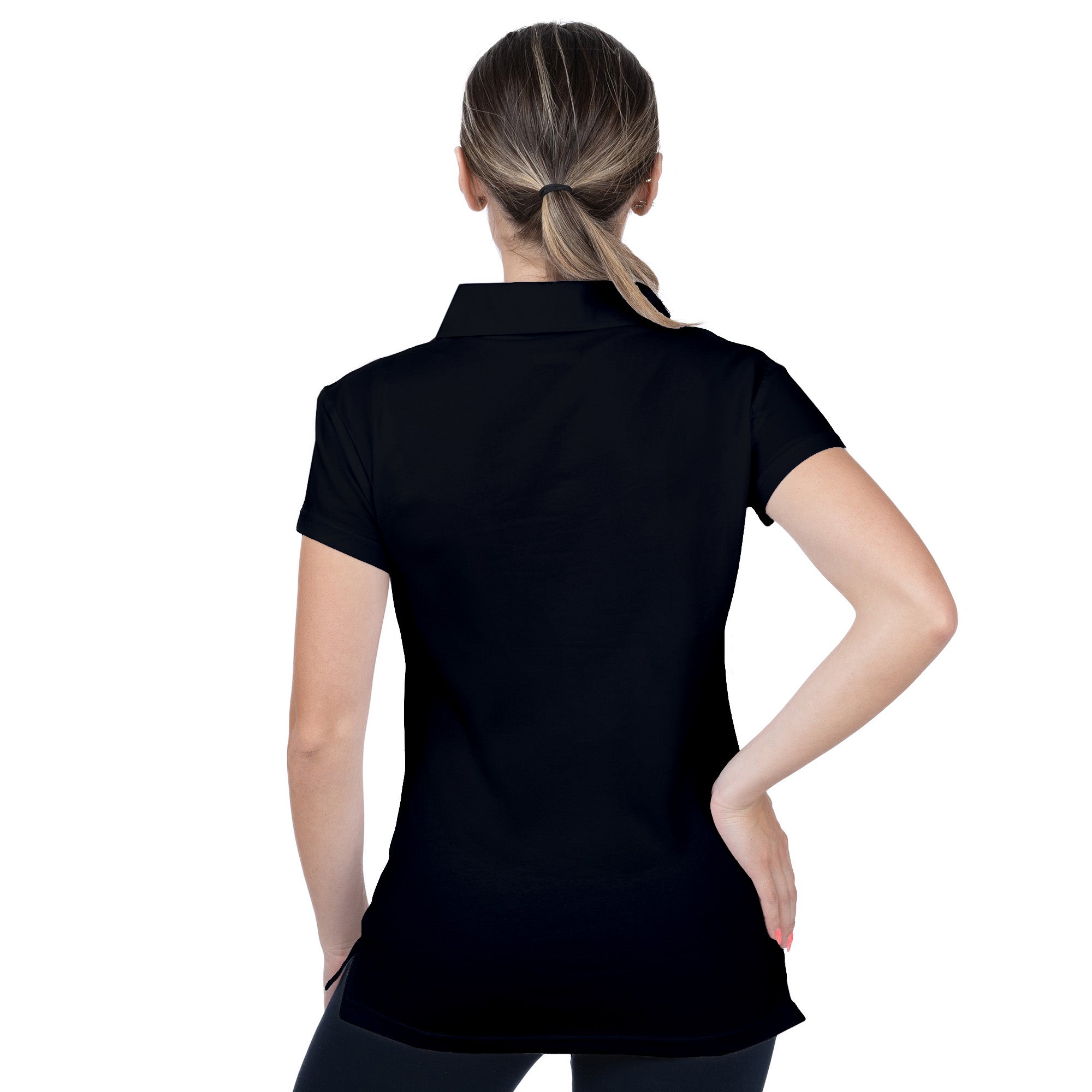 Short Sleeve Lycra Polo Shirt