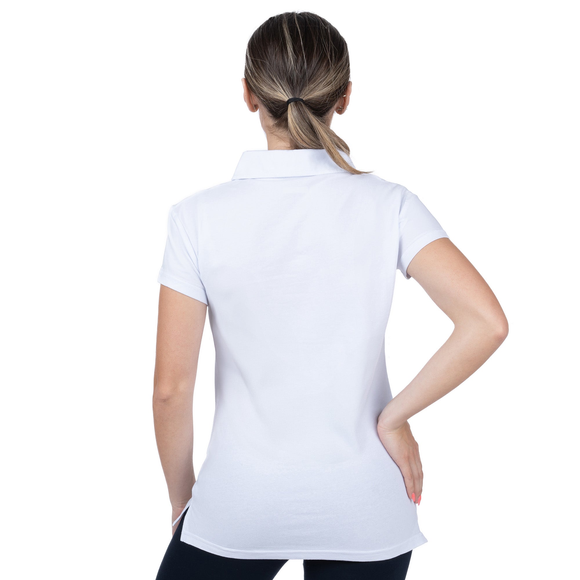 Short Sleeve Lycra Polo Shirt