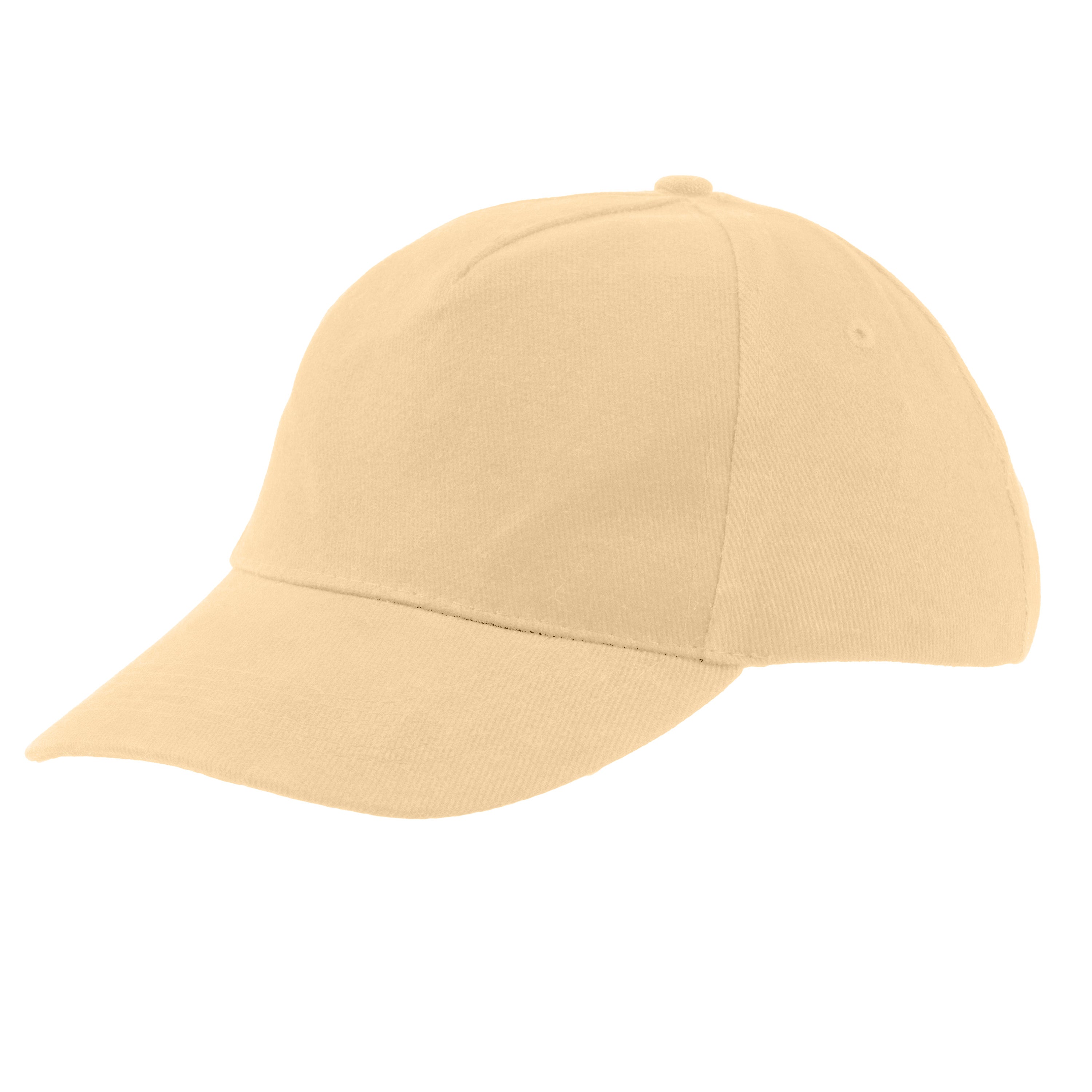 5 Panel Brushed Cotton Hat