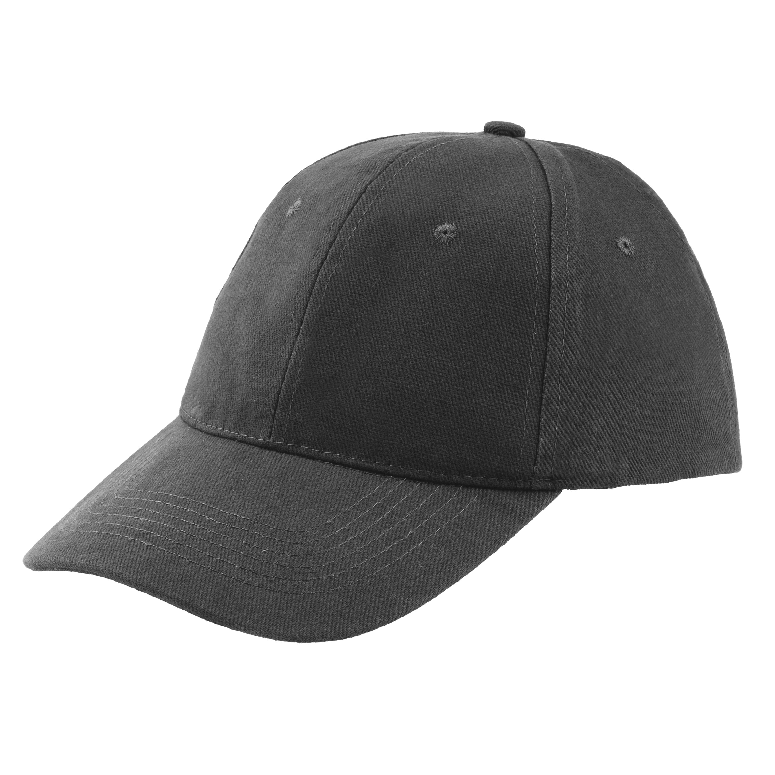 6-Panel Cotton Brush Cap
