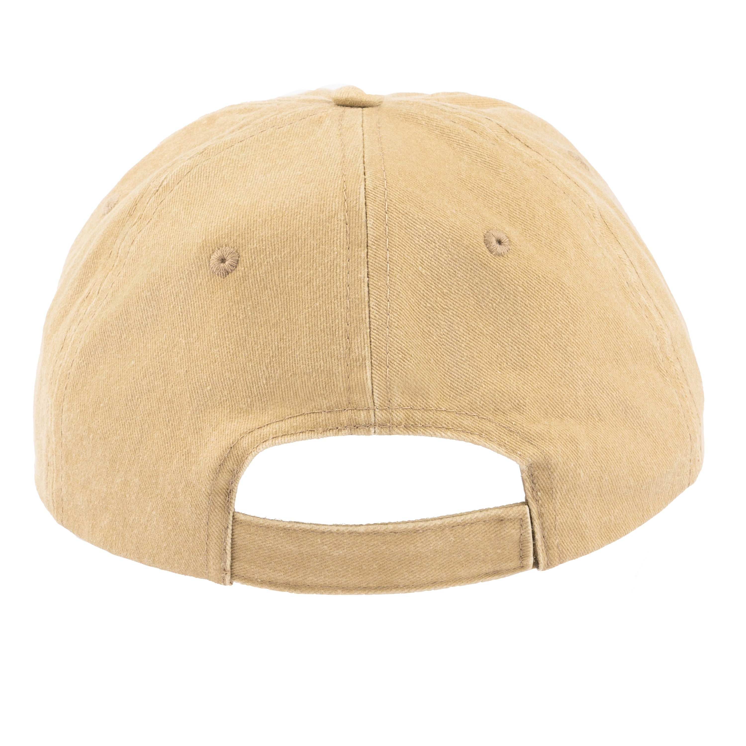 6-Panel Cotton Stone Wash Hat