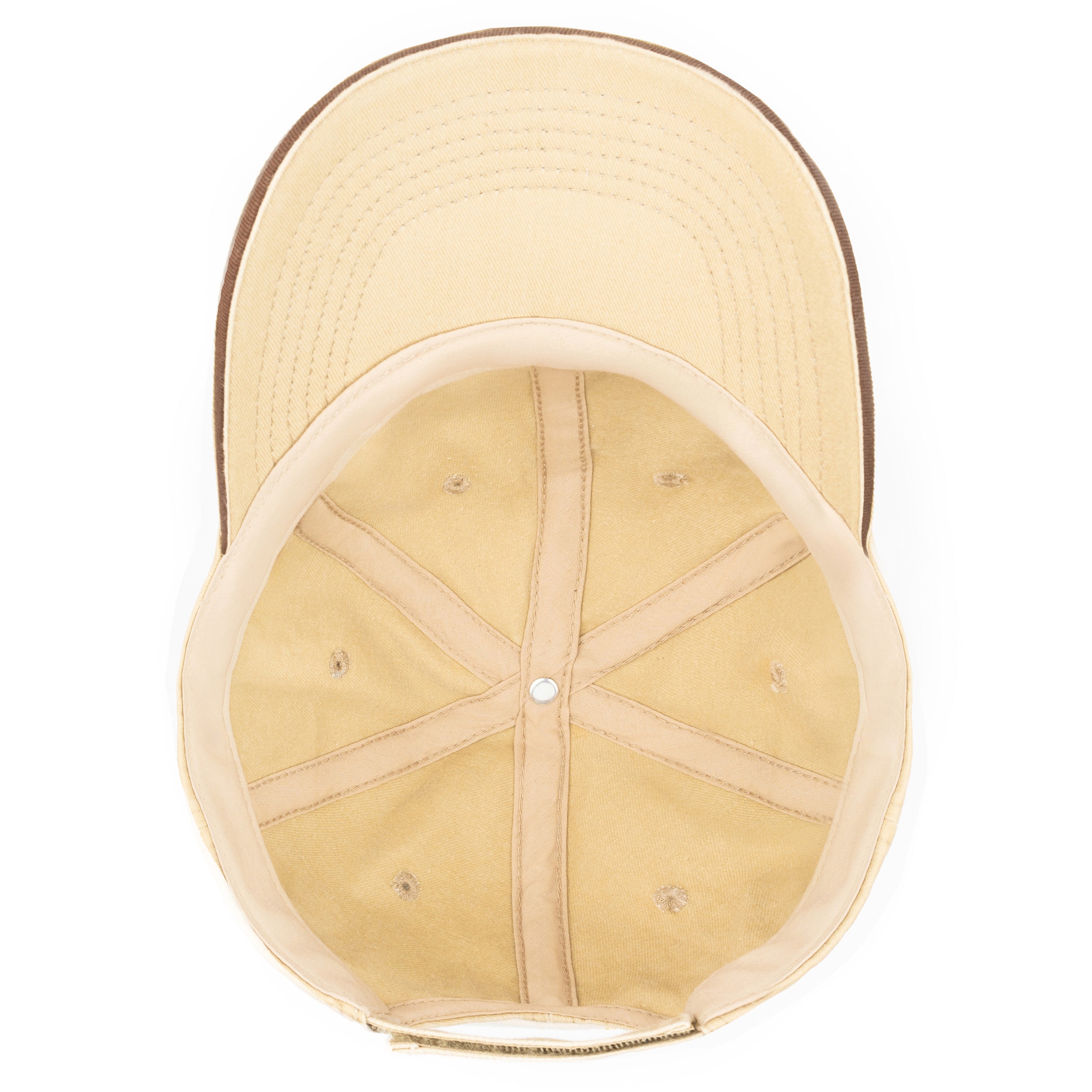 6-Panel Cotton Stone Wash Hat