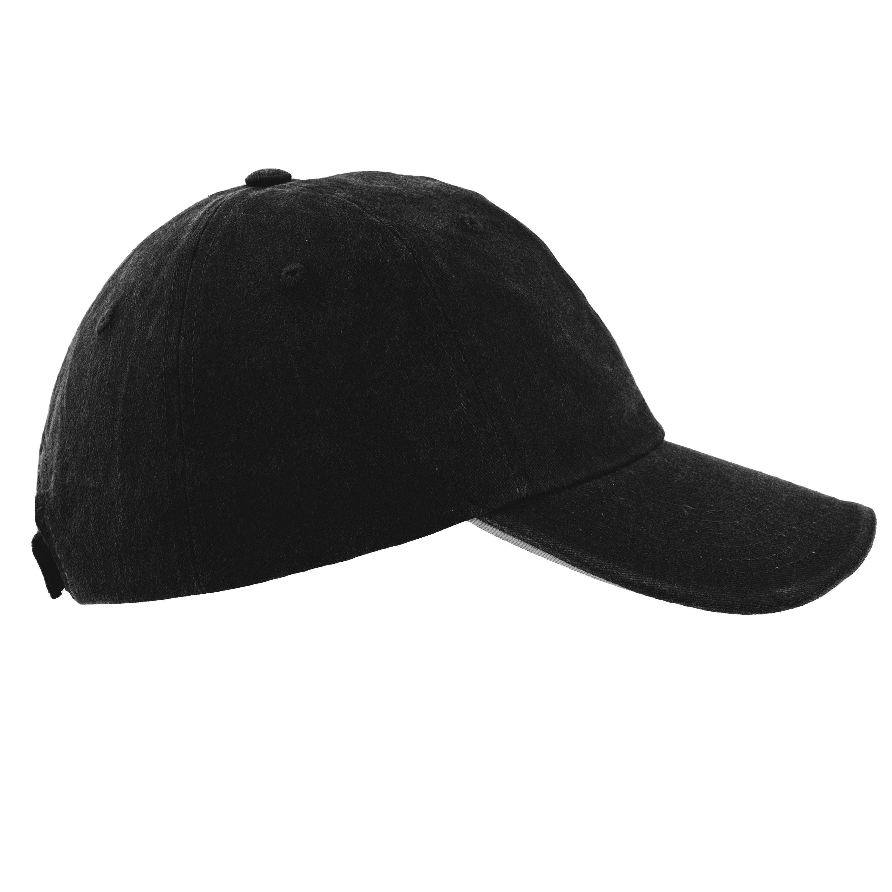 6-Panel Cotton Stone Wash Hat