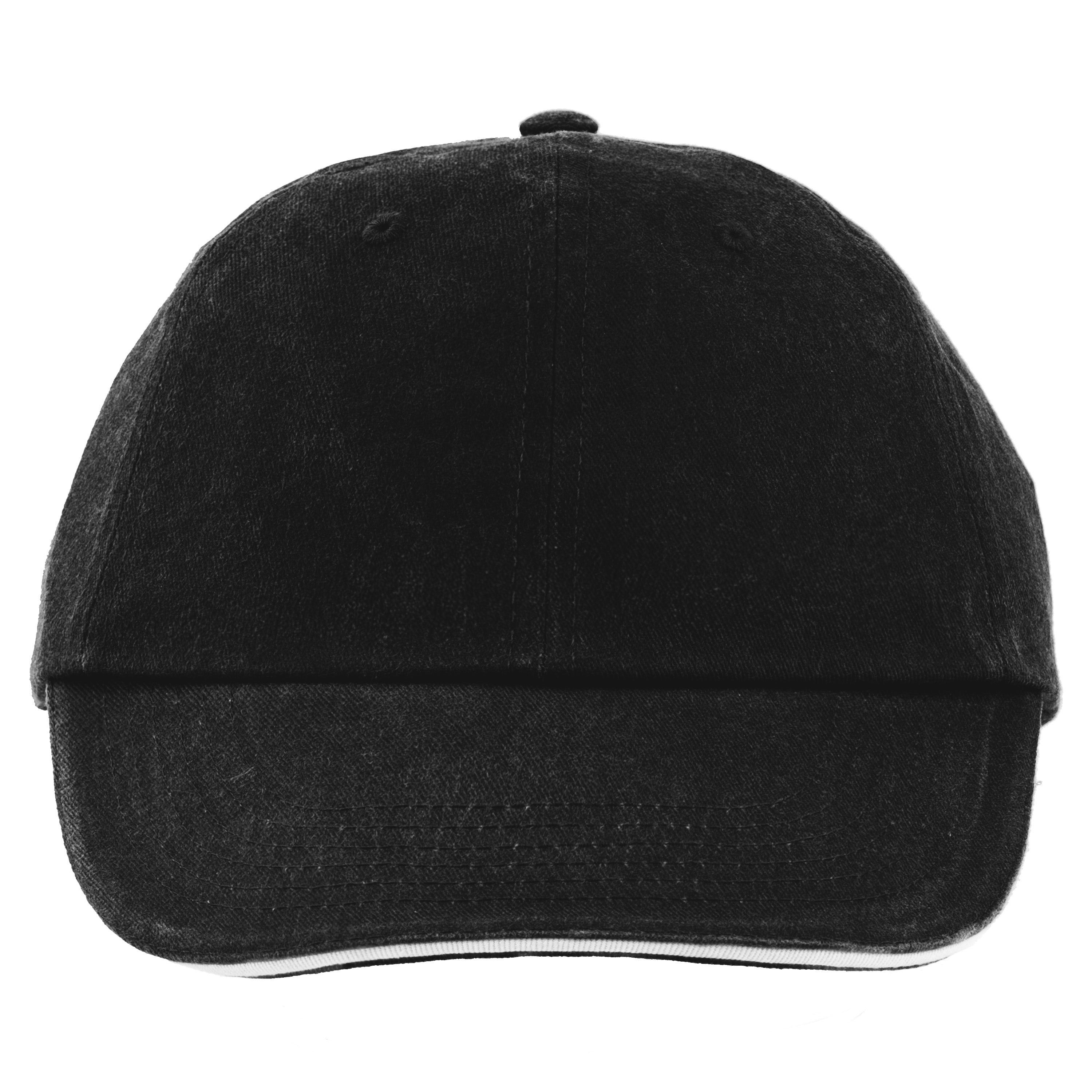 6-Panel Cotton Stone Wash Hat
