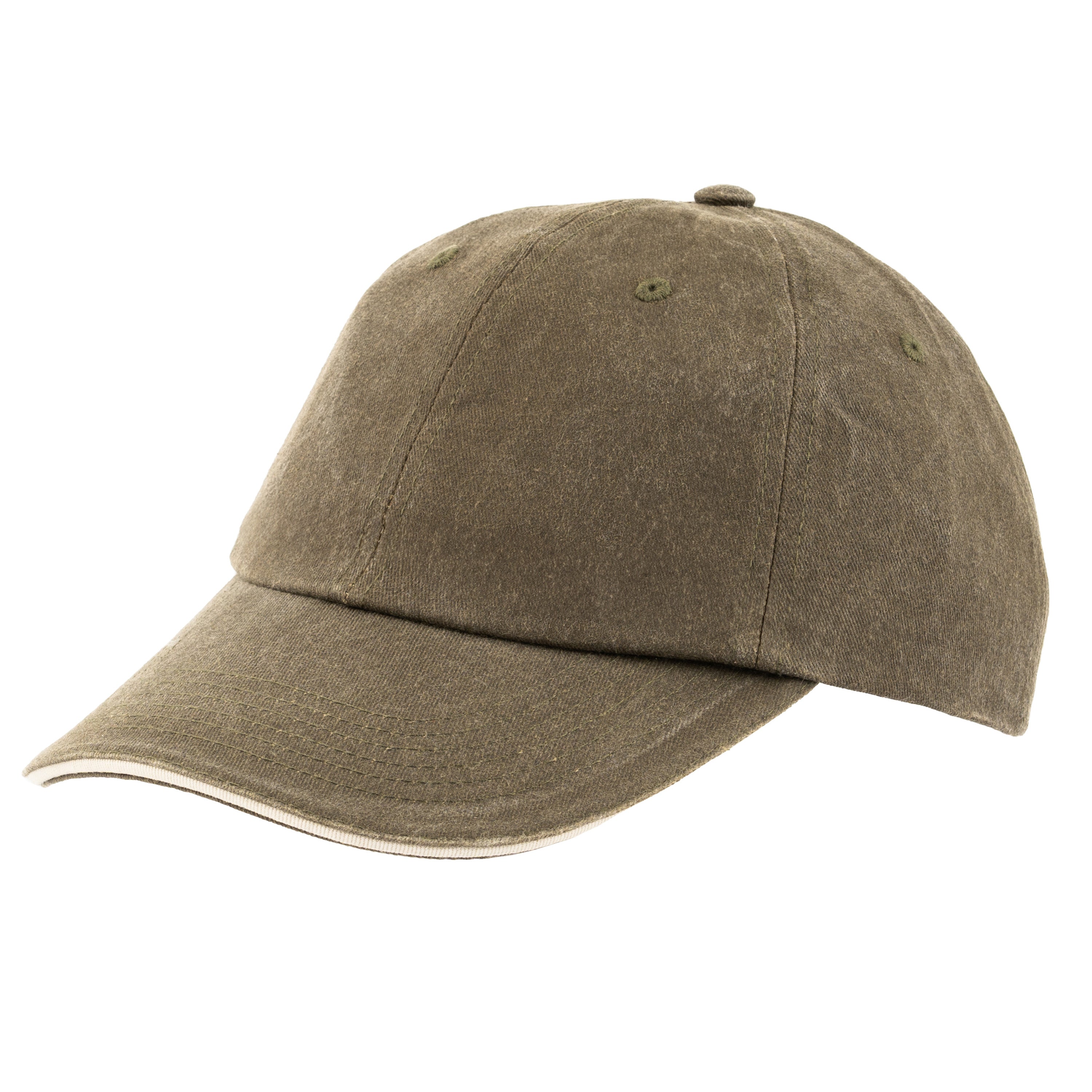 6-Panel Cotton Stone Wash Hat
