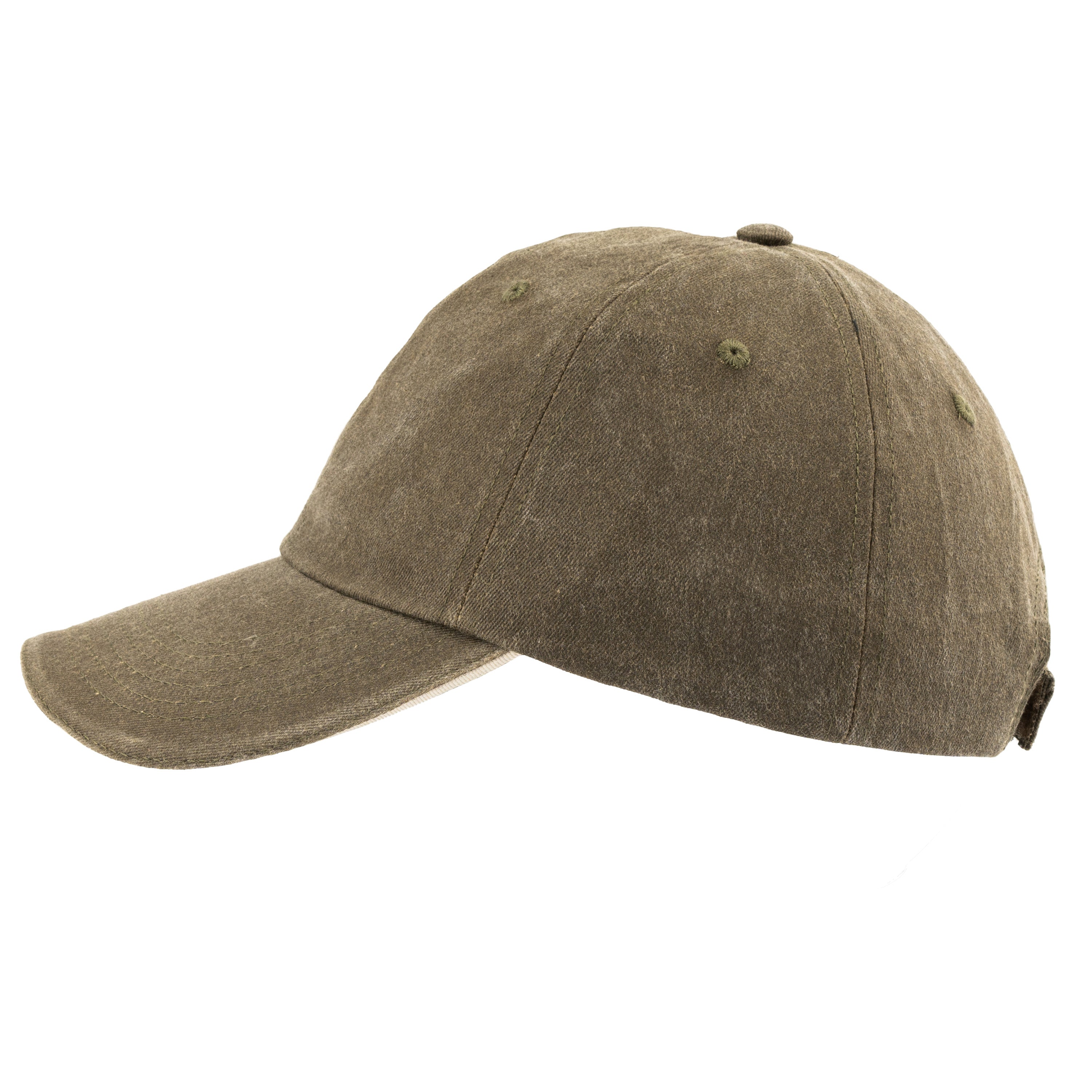 6-Panel Cotton Stone Wash Hat