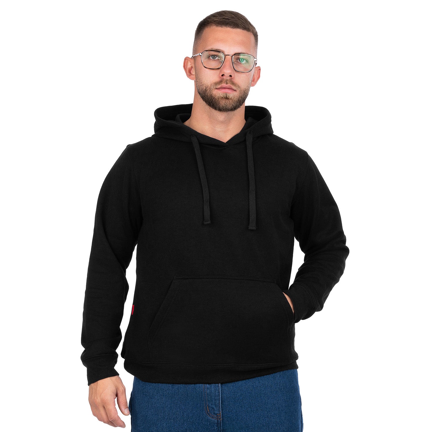 Pullover Hoodie with Kangaroo Pocket