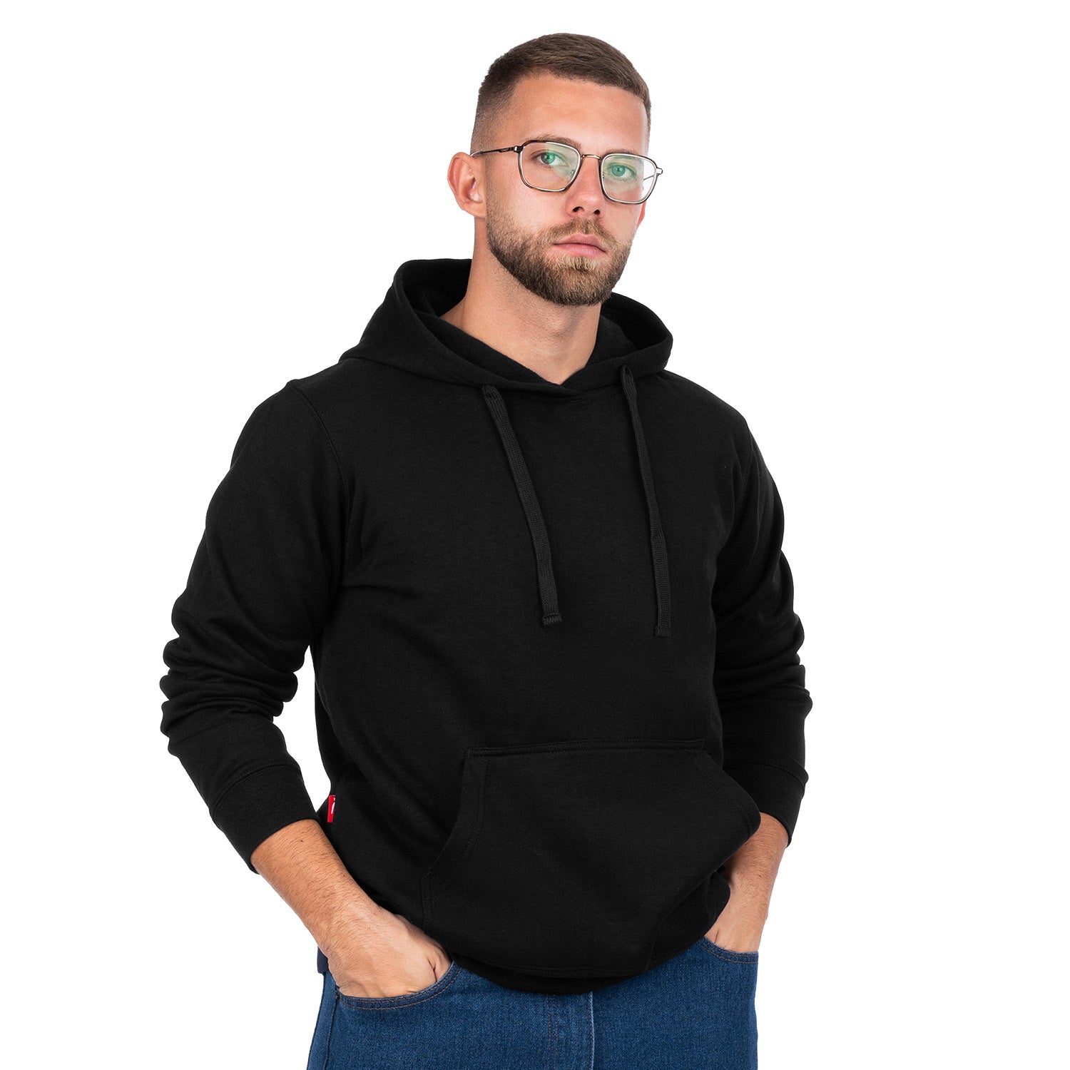 Pullover Hoodie with Kangaroo Pocket