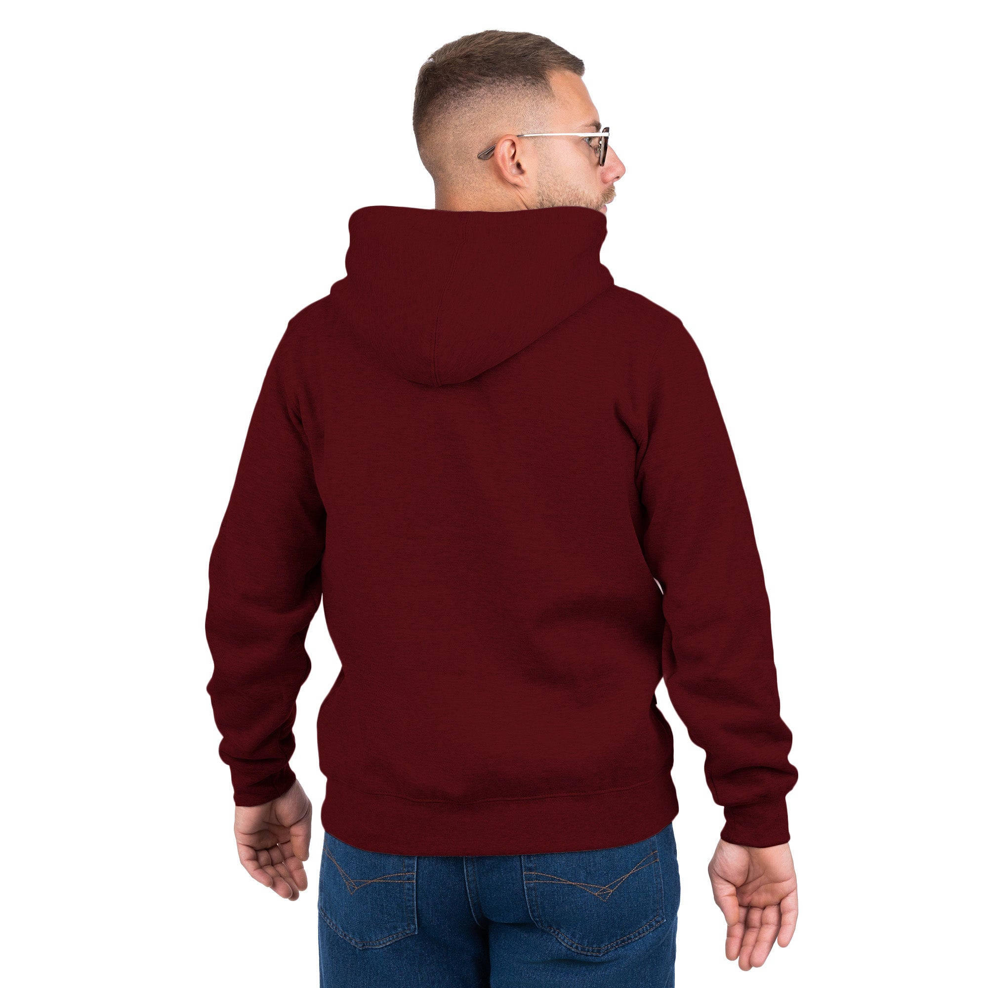 Pullover Hoodie with Kangaroo Pocket