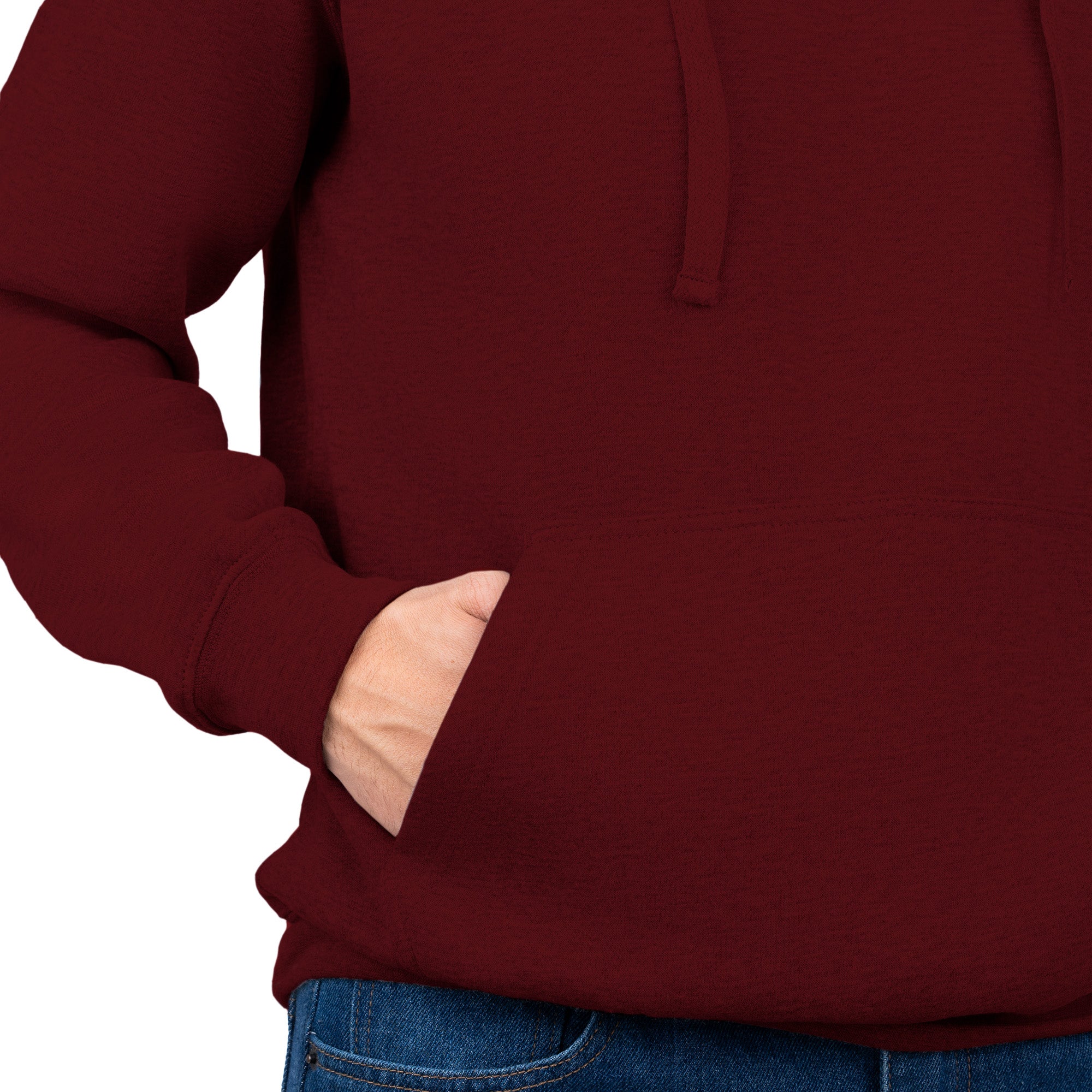 Pullover Hoodie with Kangaroo Pocket