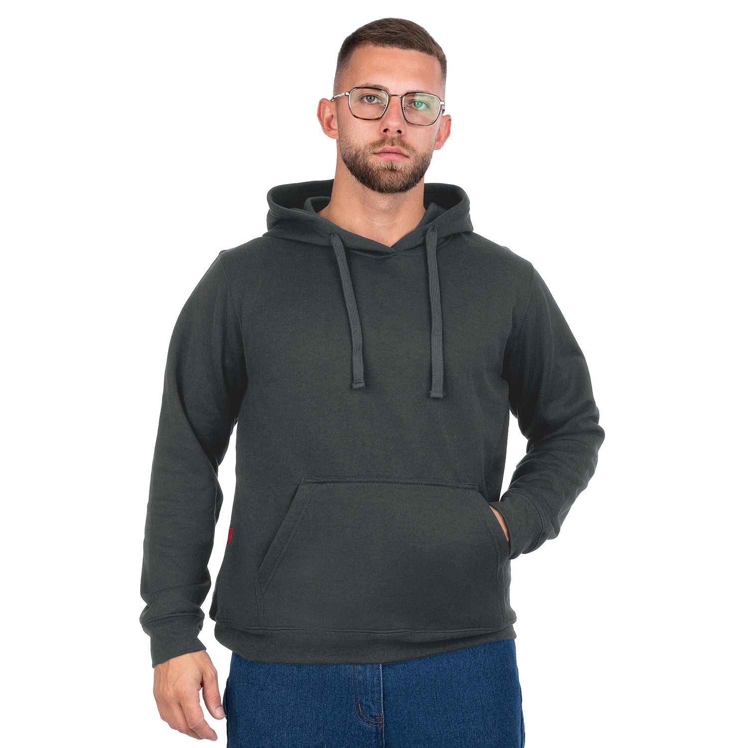 Pullover Hoodie with Kangaroo Pocket