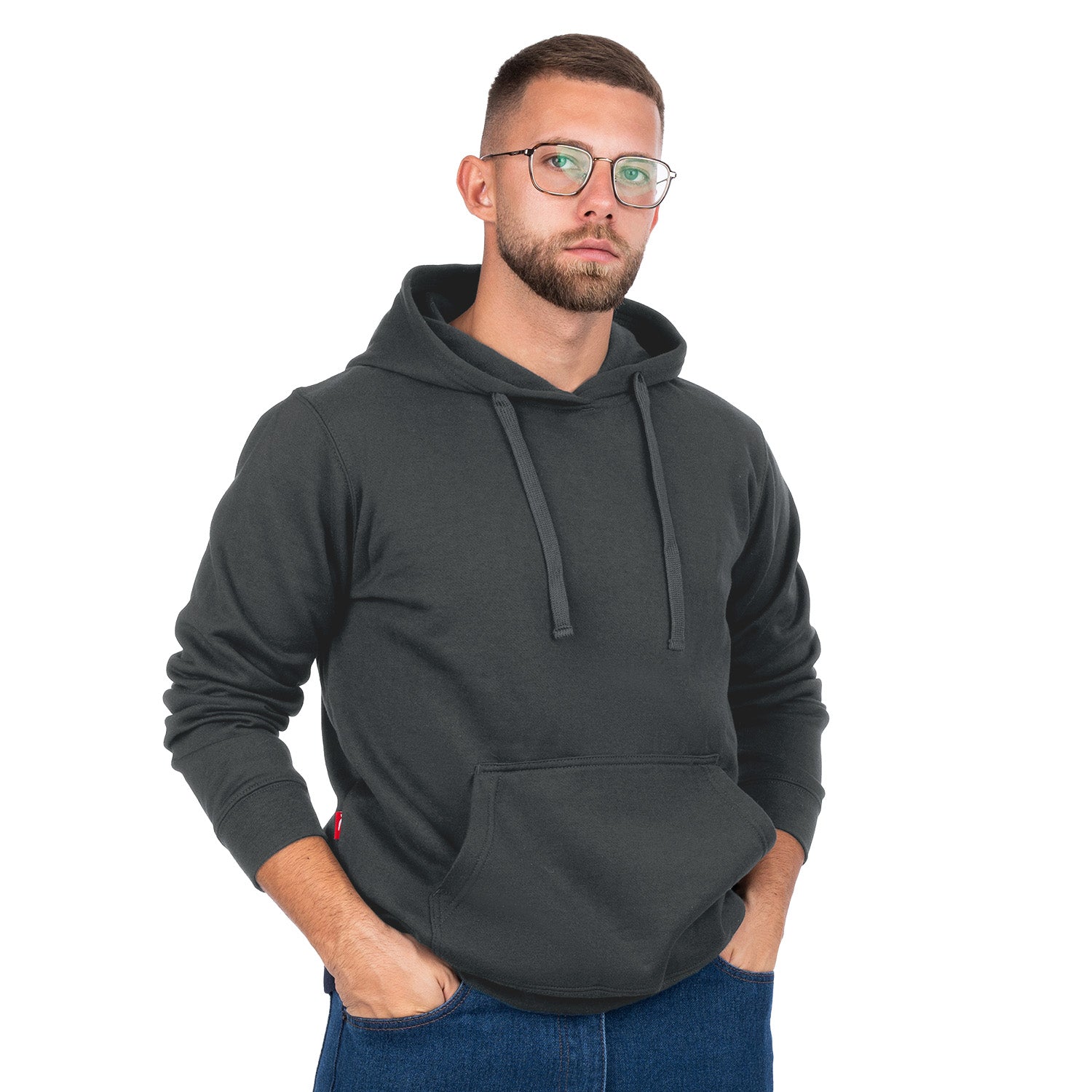 Pullover Hoodie with Kangaroo Pocket