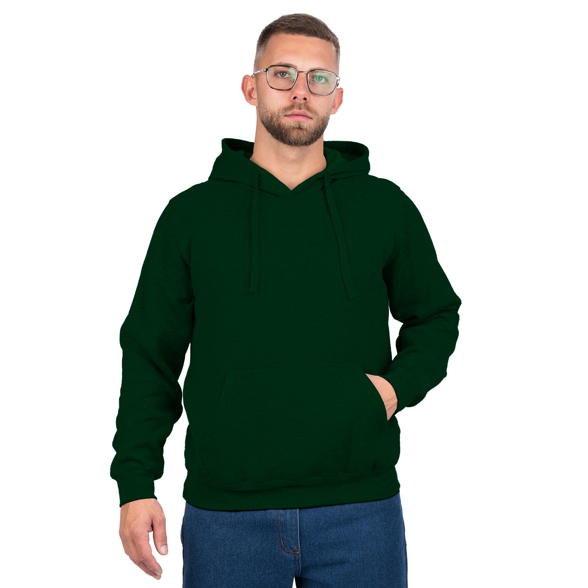 Pullover Hoodie with Kangaroo Pocket