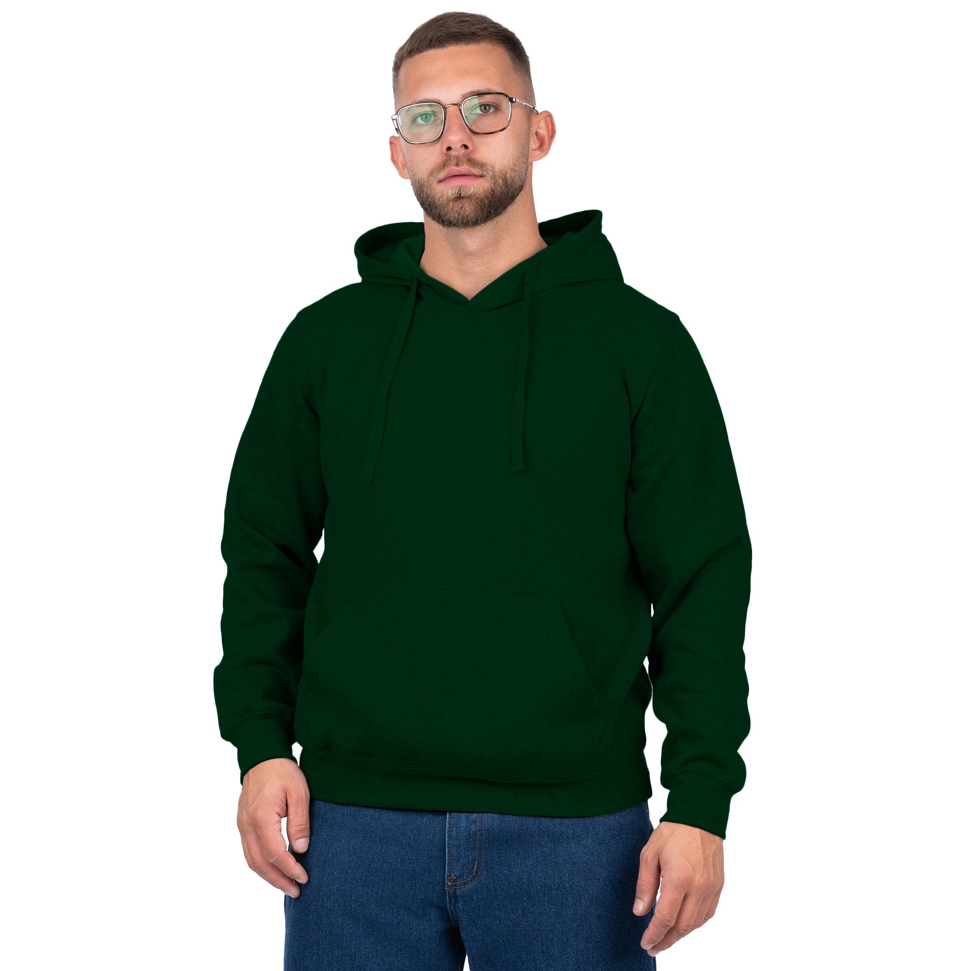 Pullover Hoodie with Kangaroo Pocket