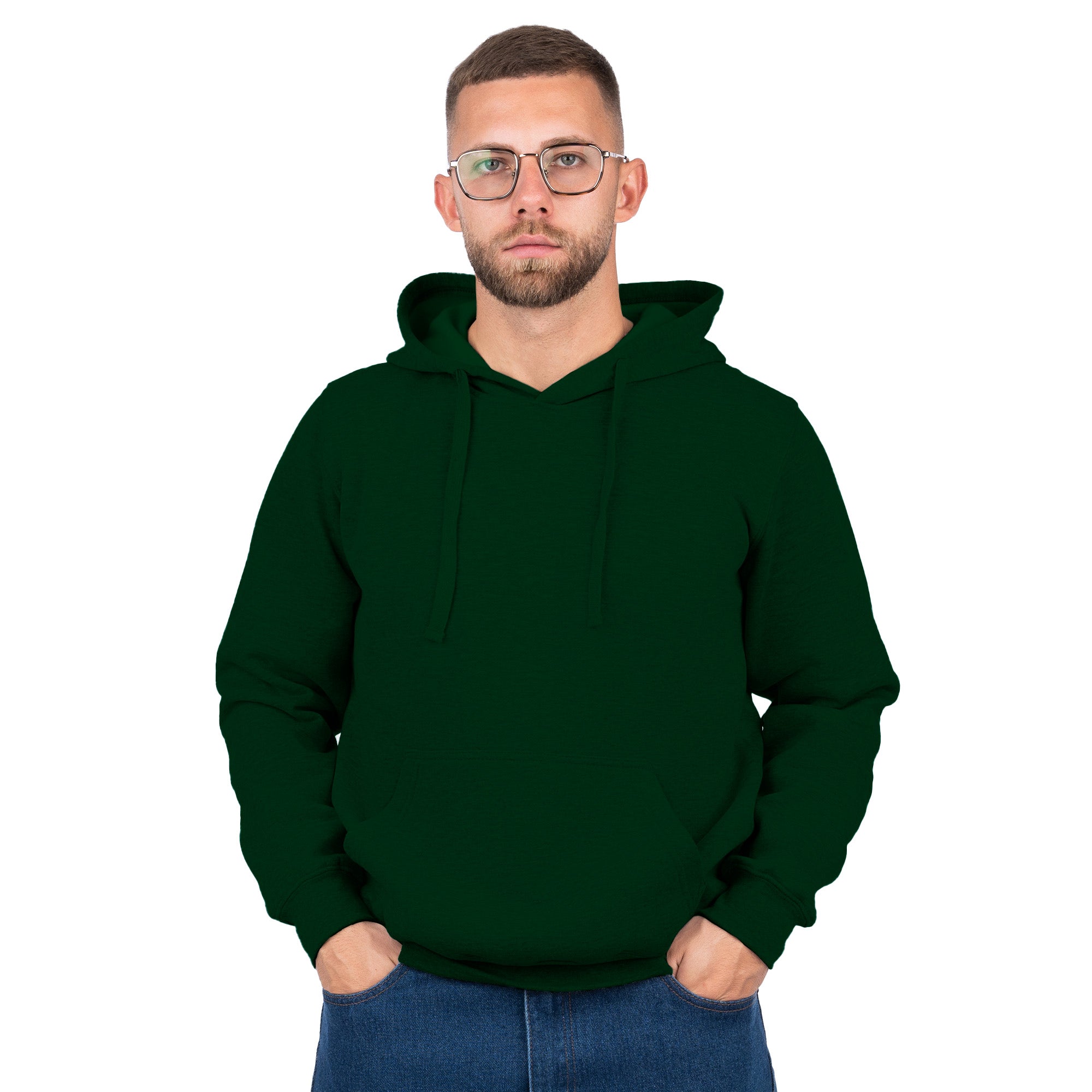 Pullover Hoodie with Kangaroo Pocket