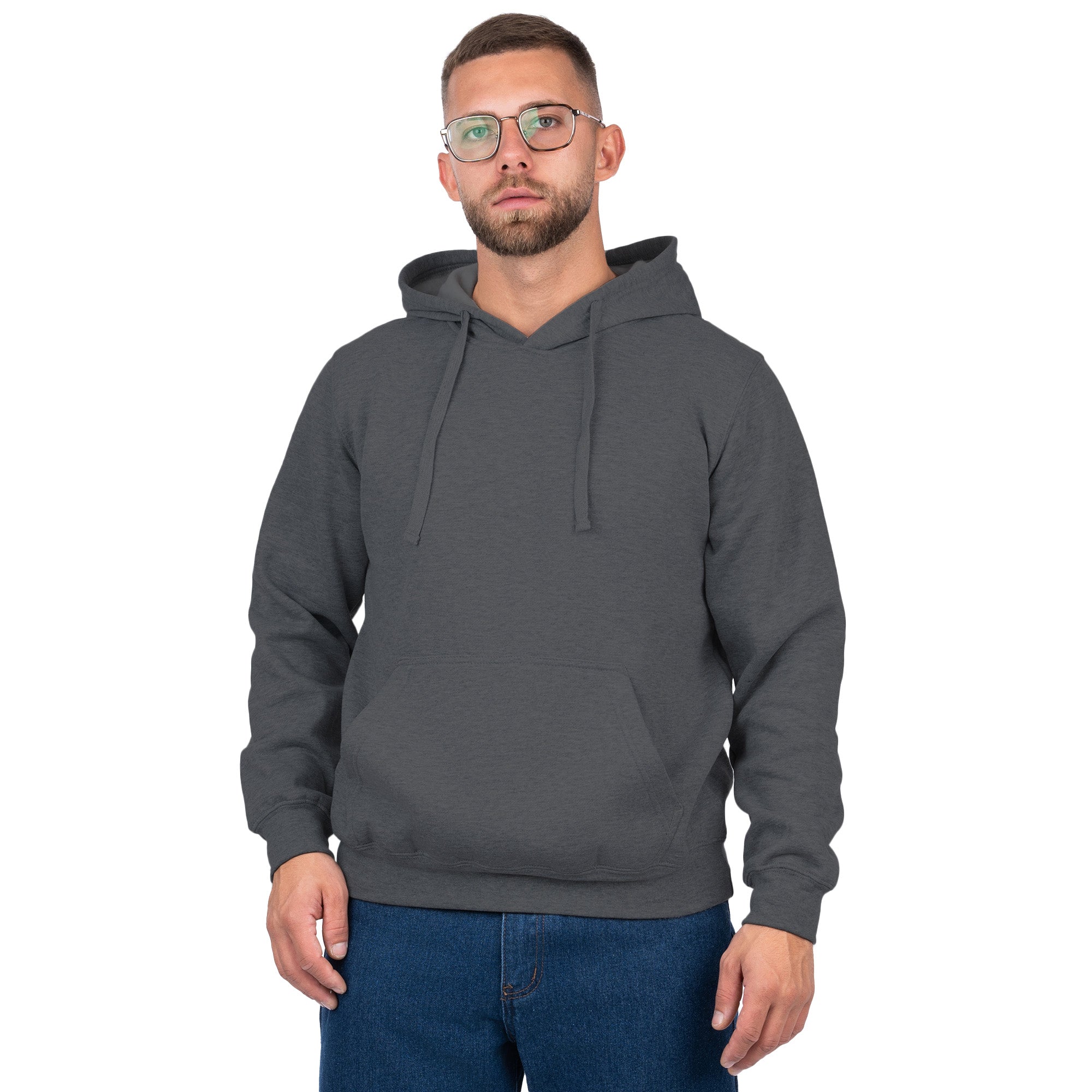 Pullover Hoodie with Kangaroo Pocket