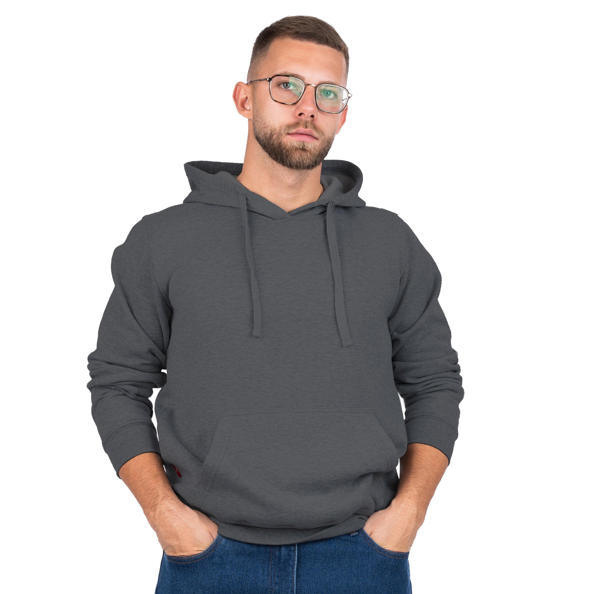 Pullover Hoodie with Kangaroo Pocket