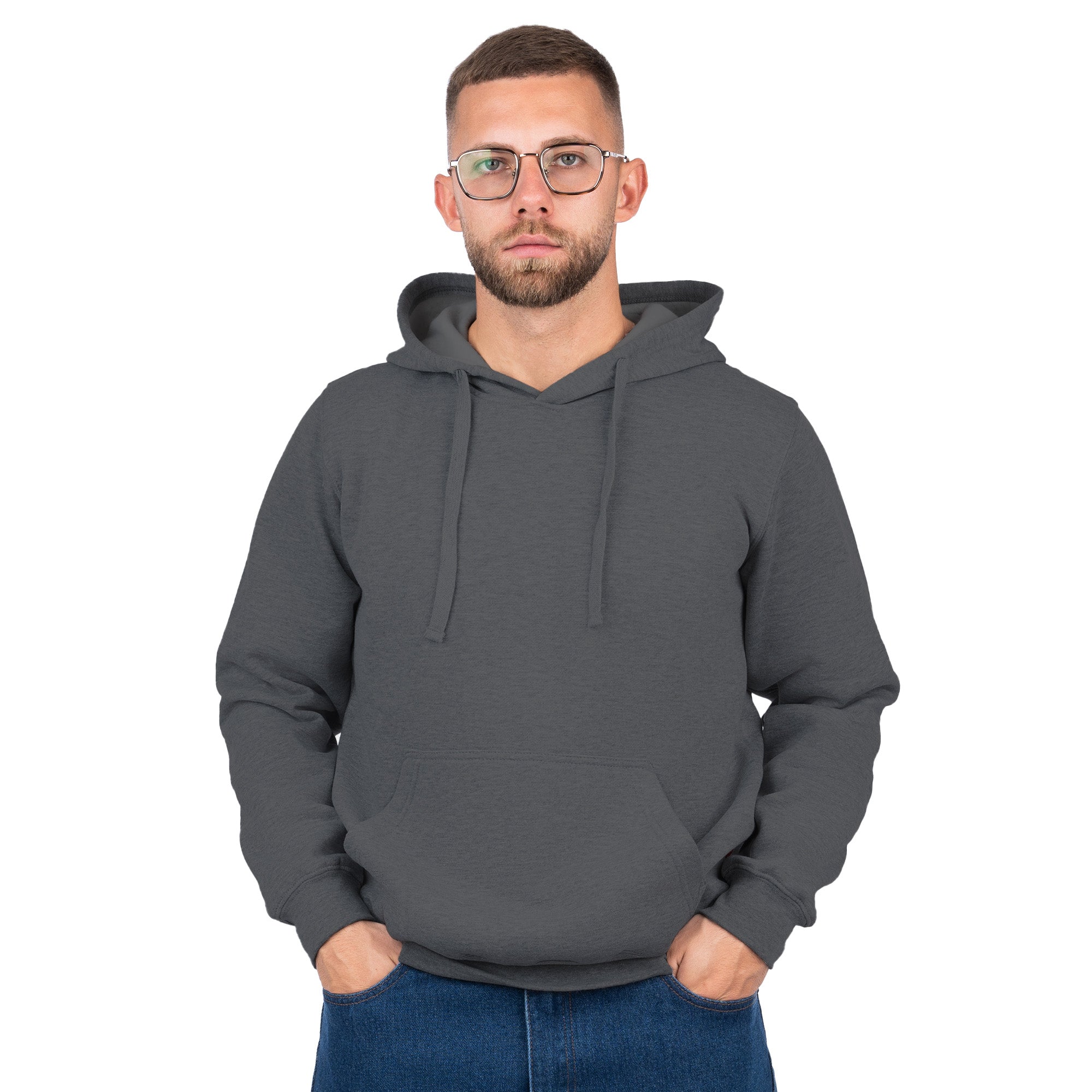 Pullover Hoodie with Kangaroo Pocket