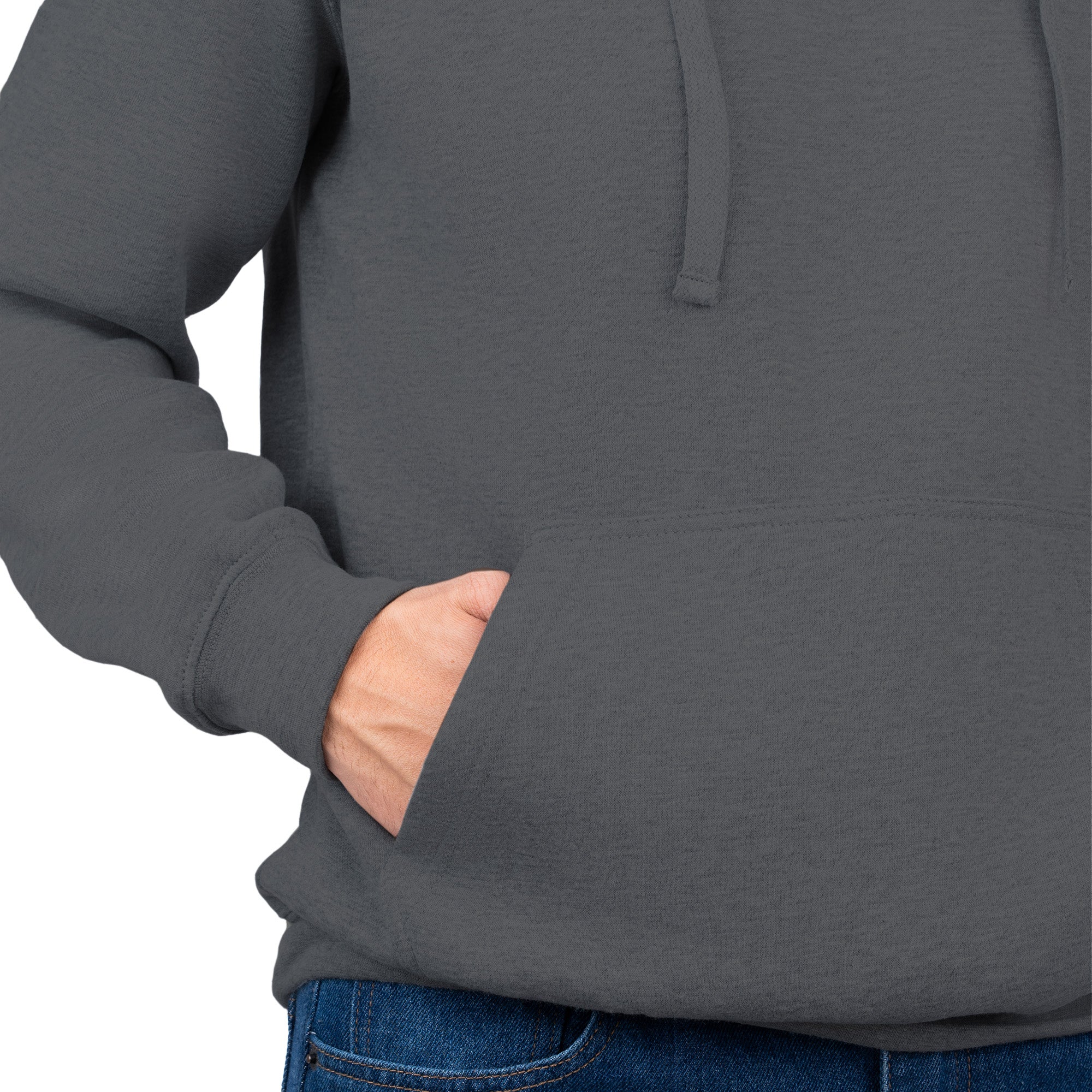 Pullover Hoodie with Kangaroo Pocket