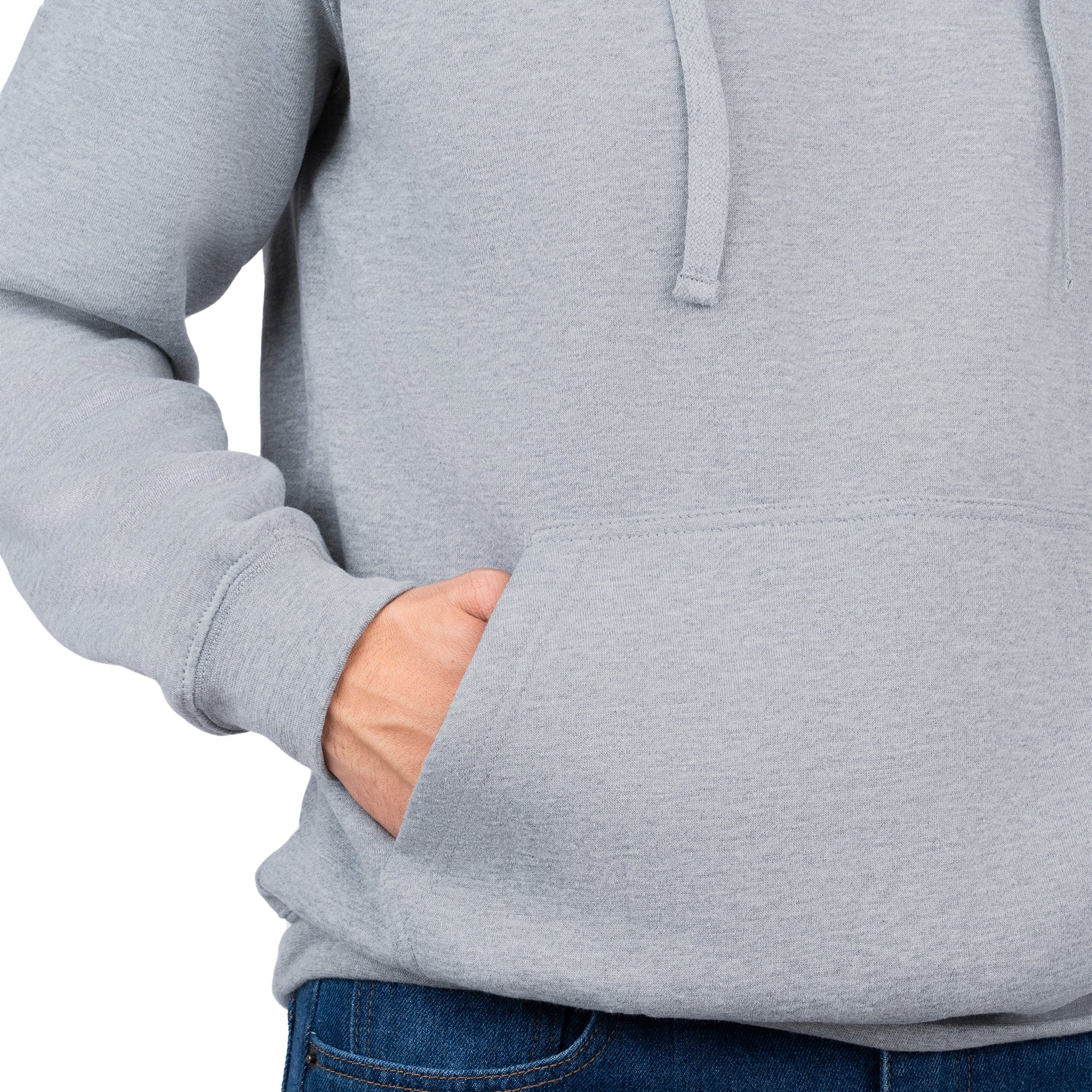 Pullover Hoodie with Kangaroo Pocket