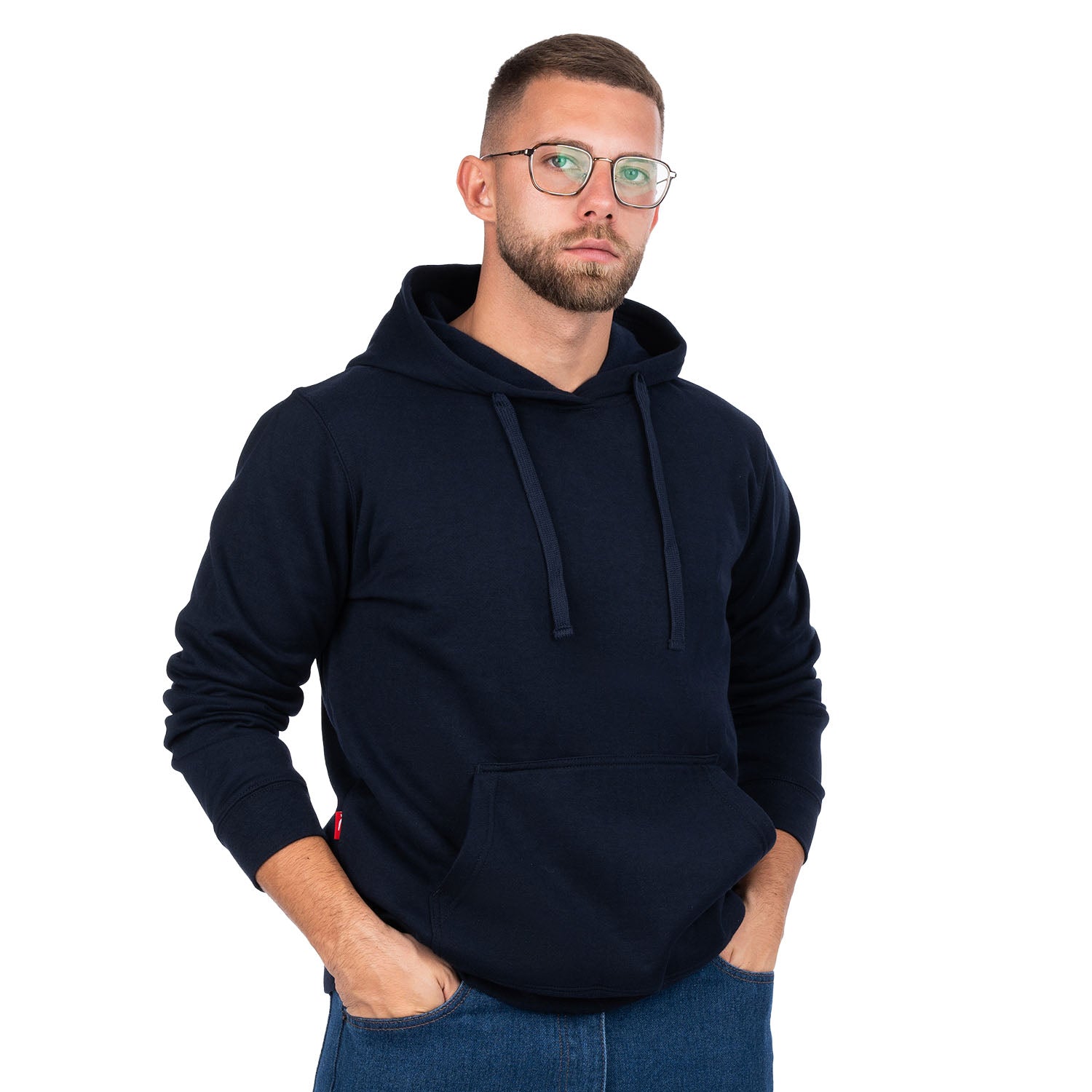 Pullover Hoodie with Kangaroo Pocket