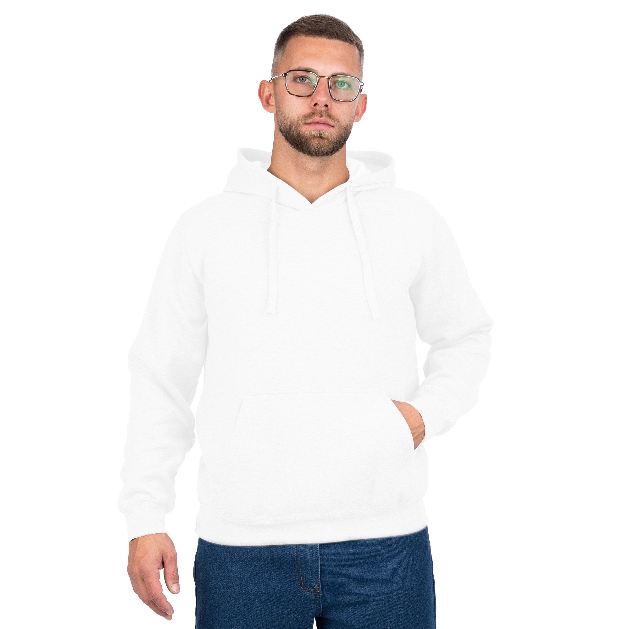 Pullover Hoodie with Kangaroo Pocket