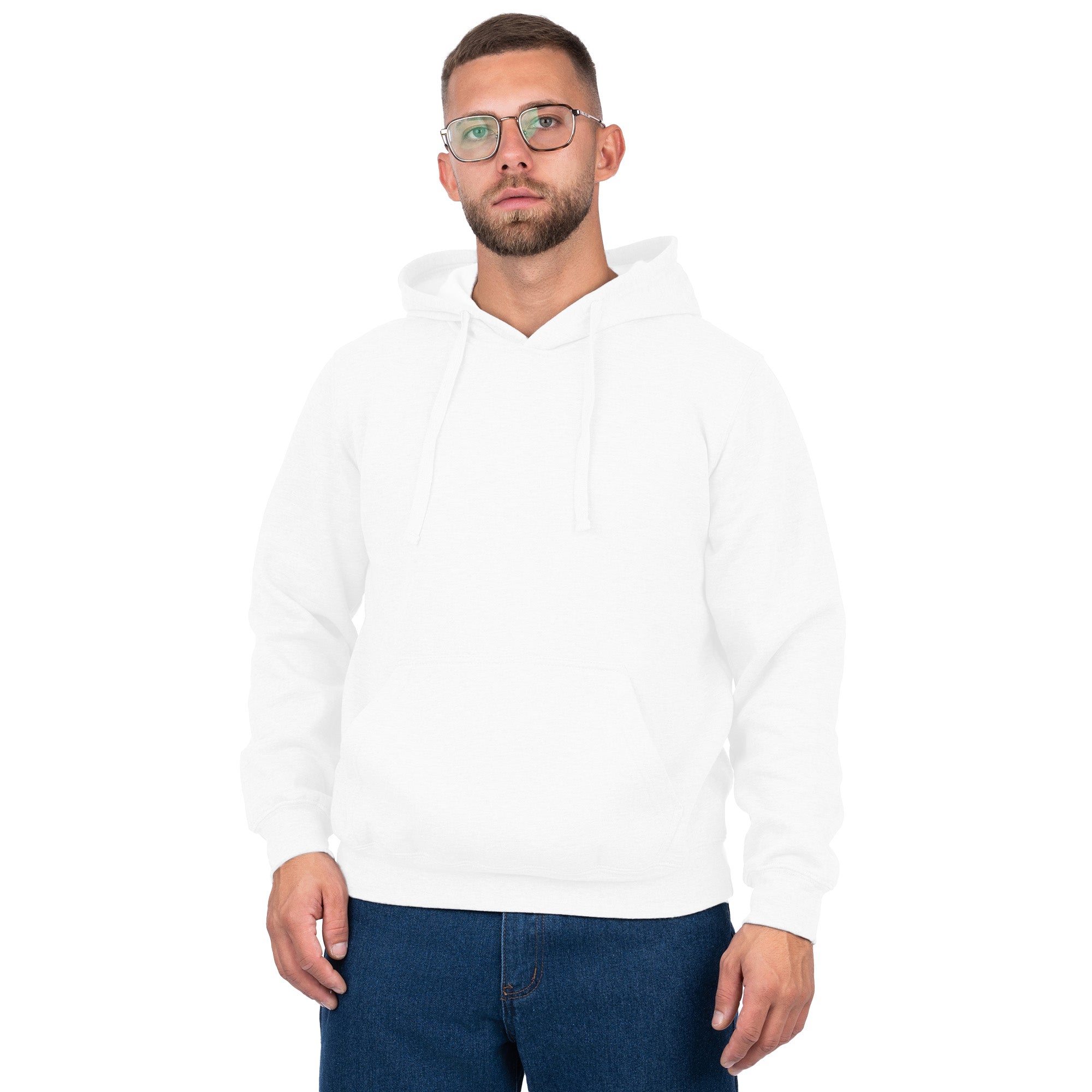 Pullover Hoodie with Kangaroo Pocket