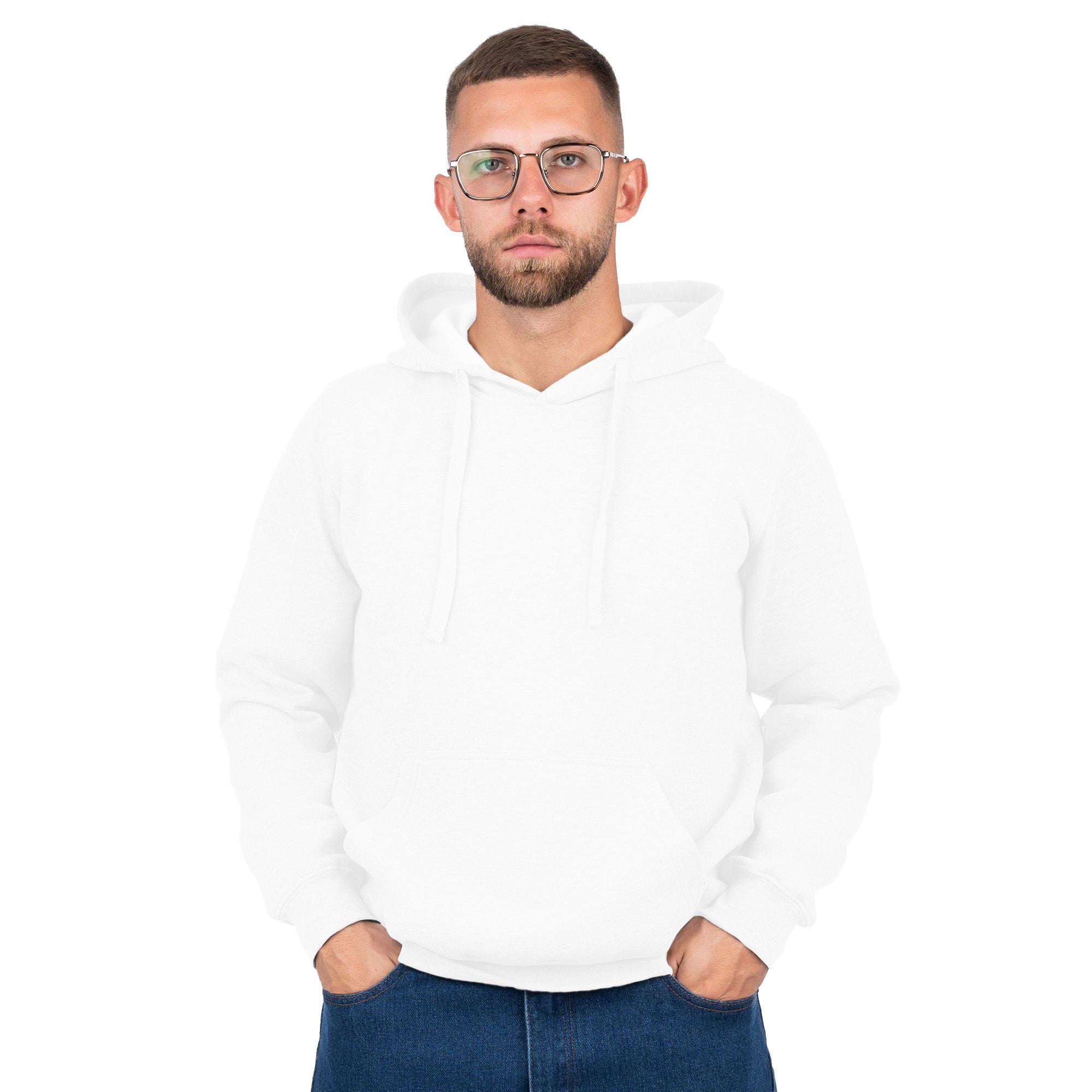 Pullover Hoodie with Kangaroo Pocket