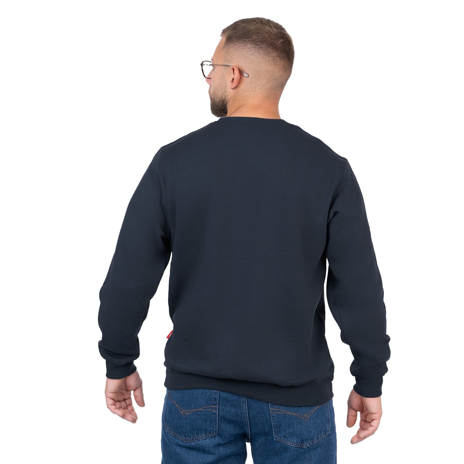 Crew Neck Pullover Sweatshirt
