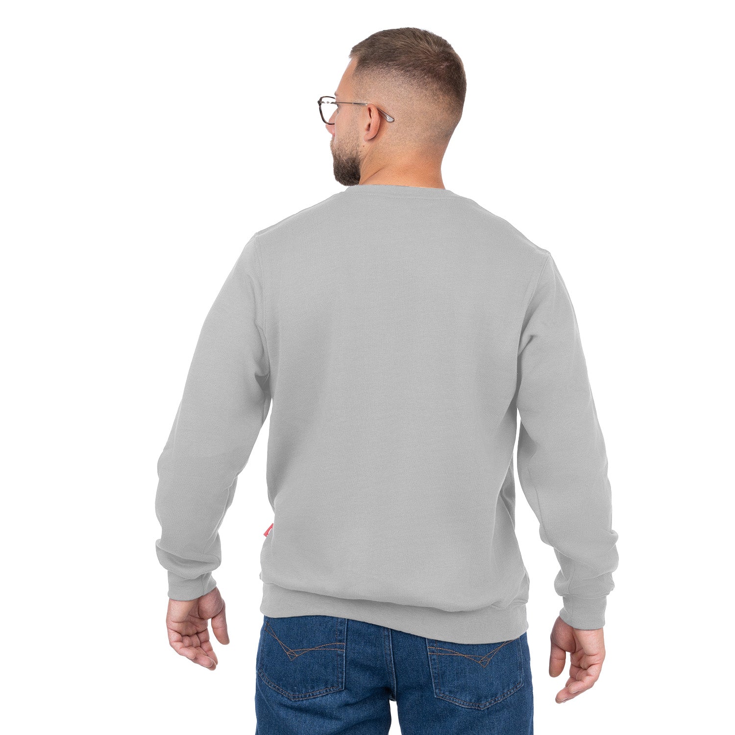 Crew Neck Pullover Sweatshirt