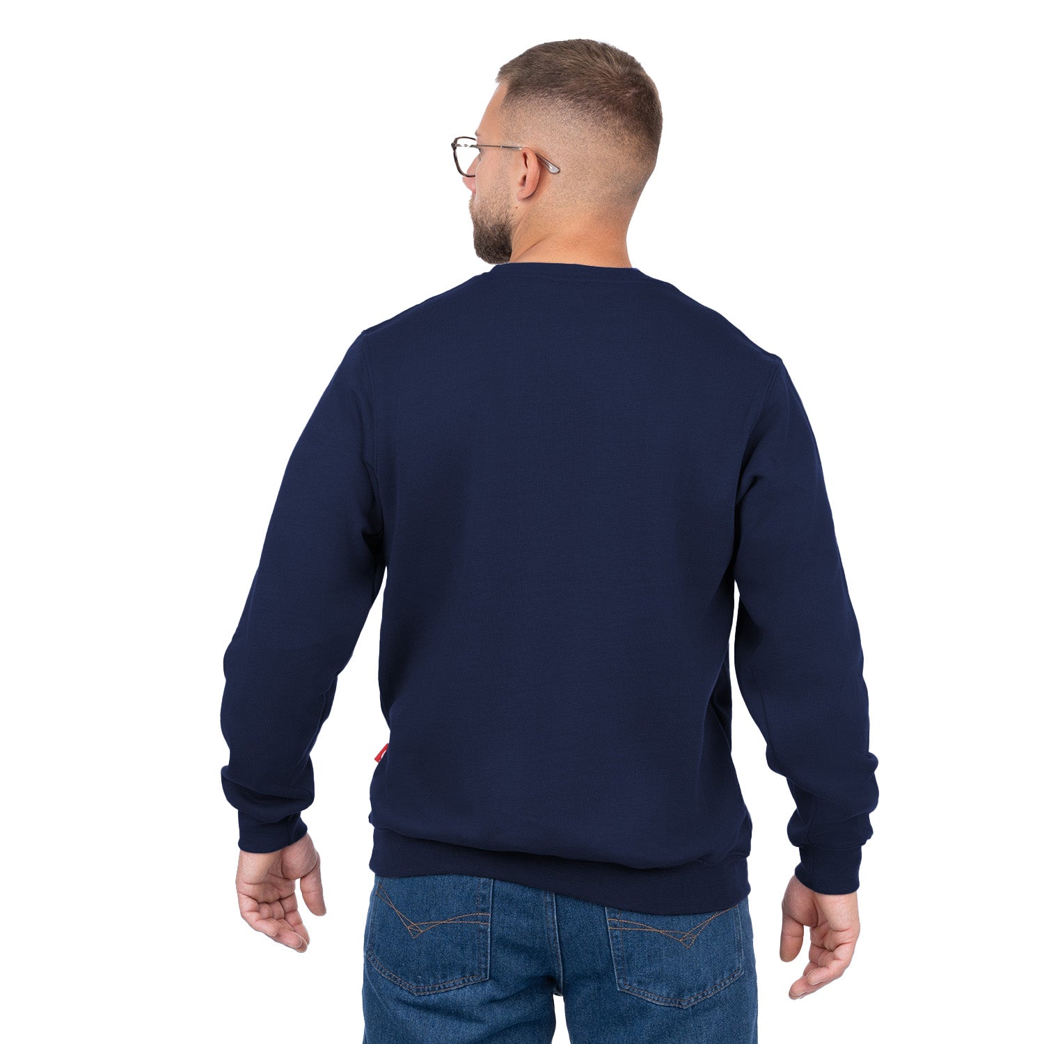 Crew Neck Pullover Sweatshirt