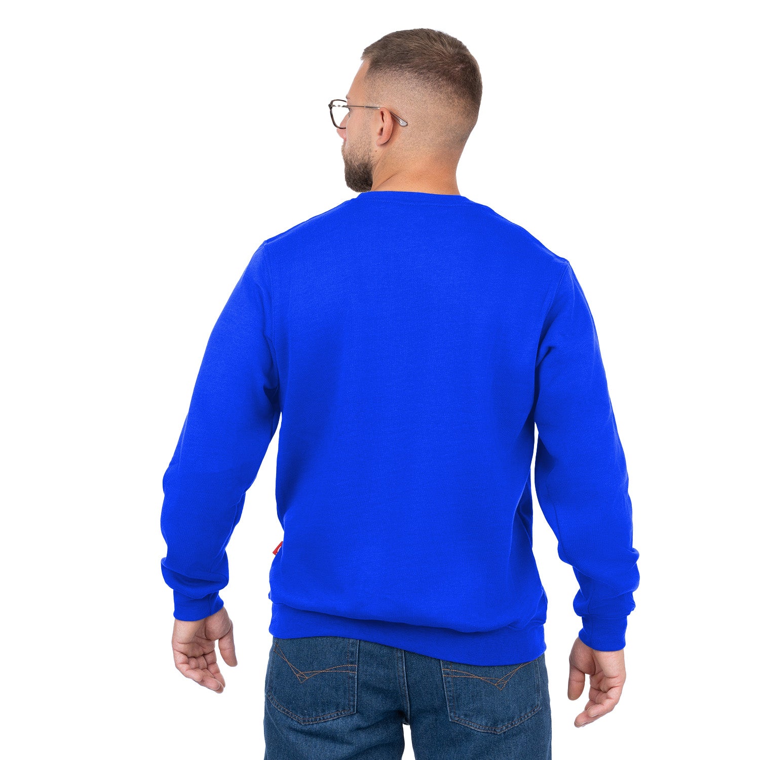 Crew Neck Pullover Sweatshirt