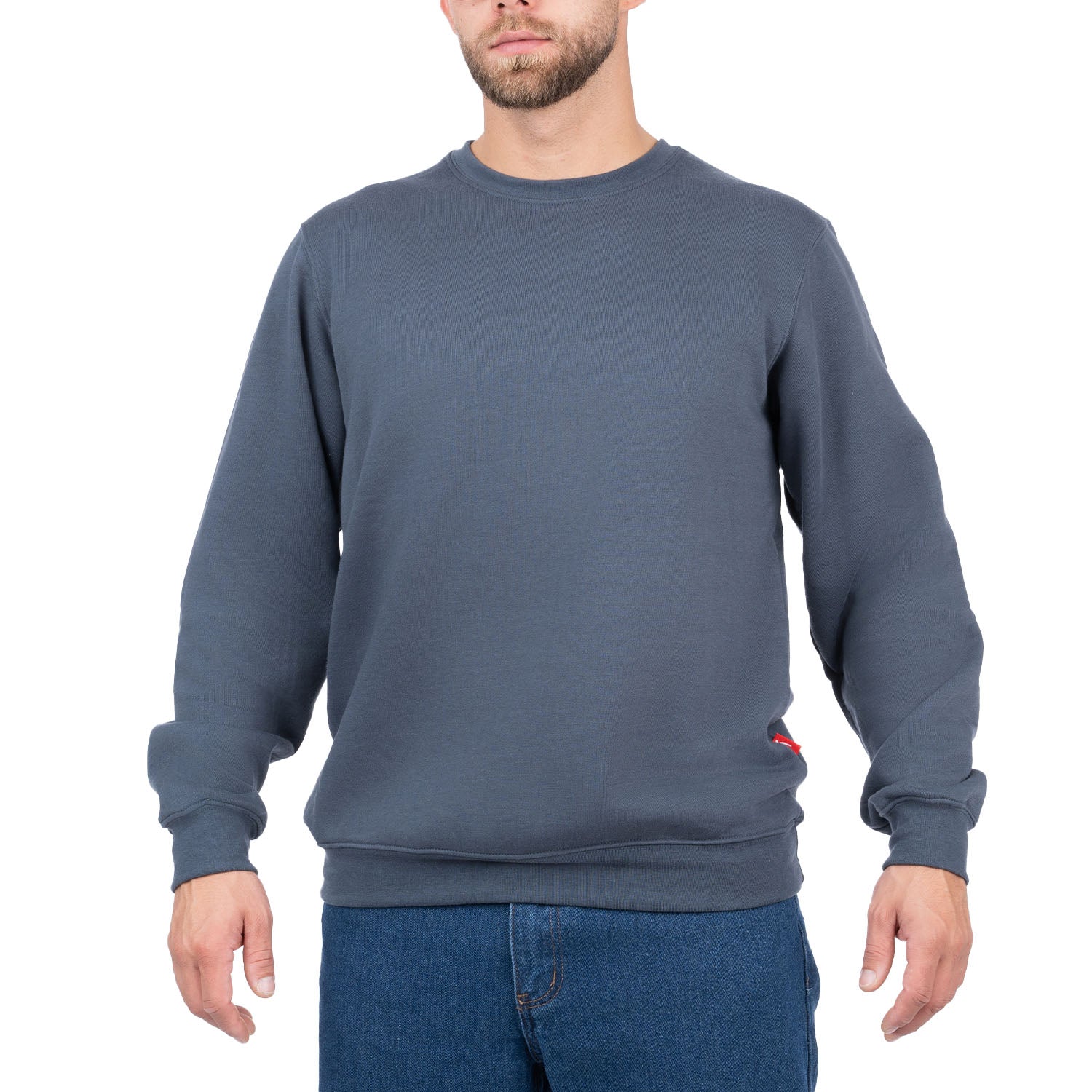 Crew Neck Pullover Sweatshirt