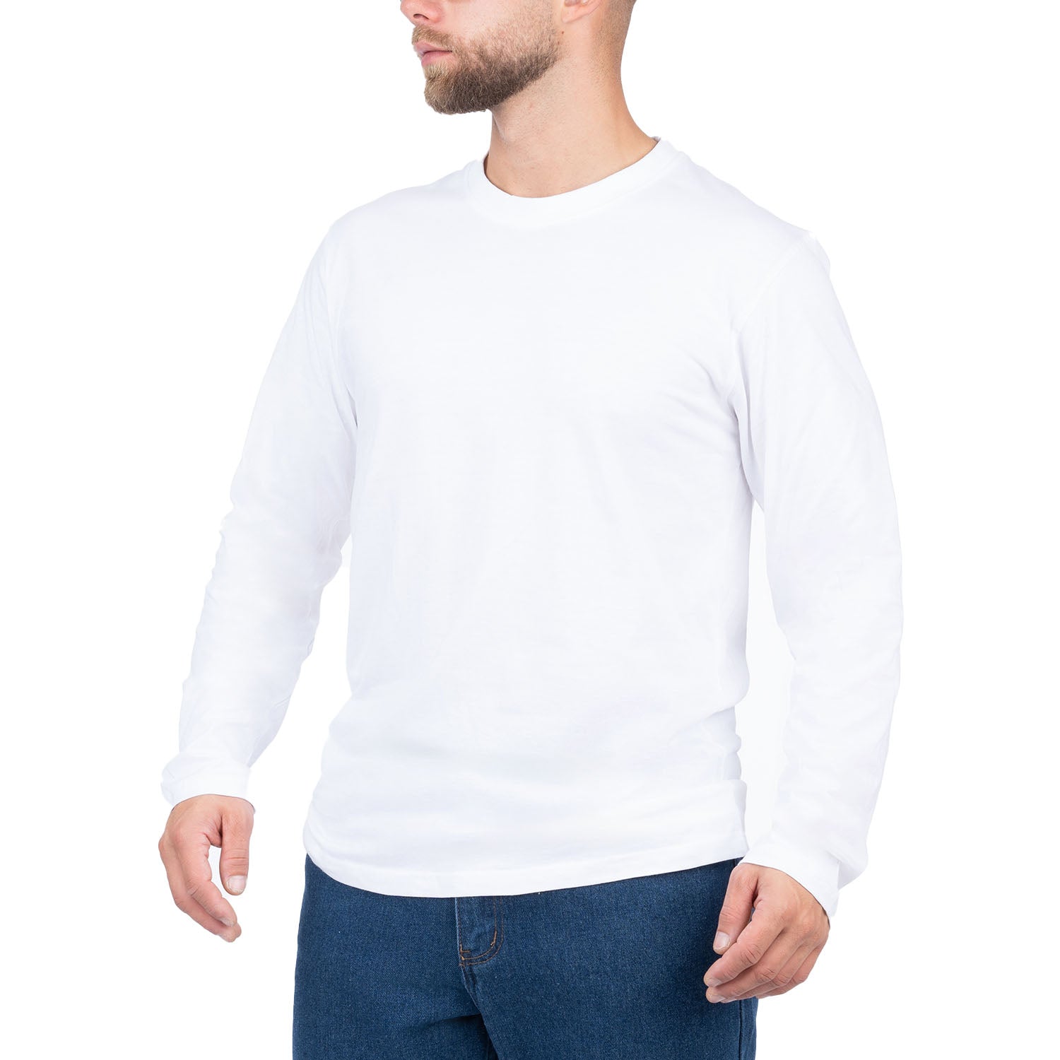 Crew Neck Pullover Sweatshirt