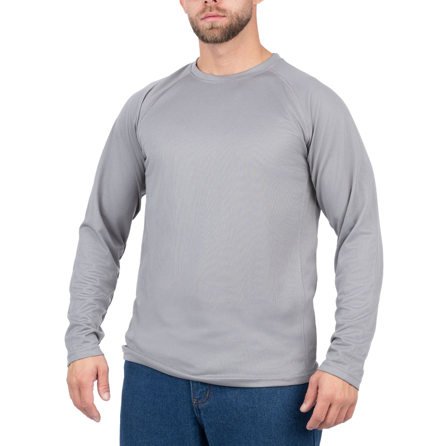 Long Sleeve Moisture-Wicking T-Shirt for Men