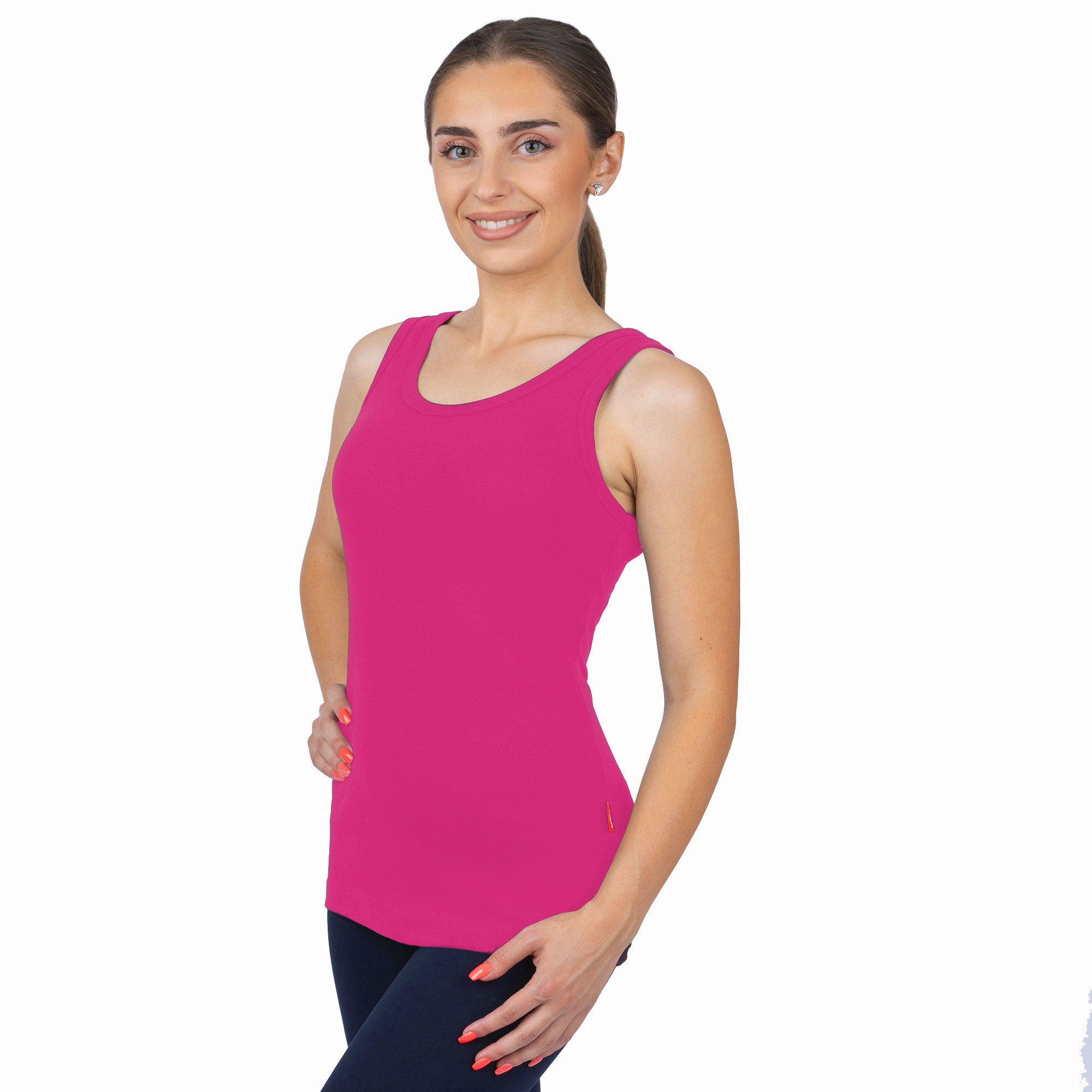 Rib Lycra Tank Top
