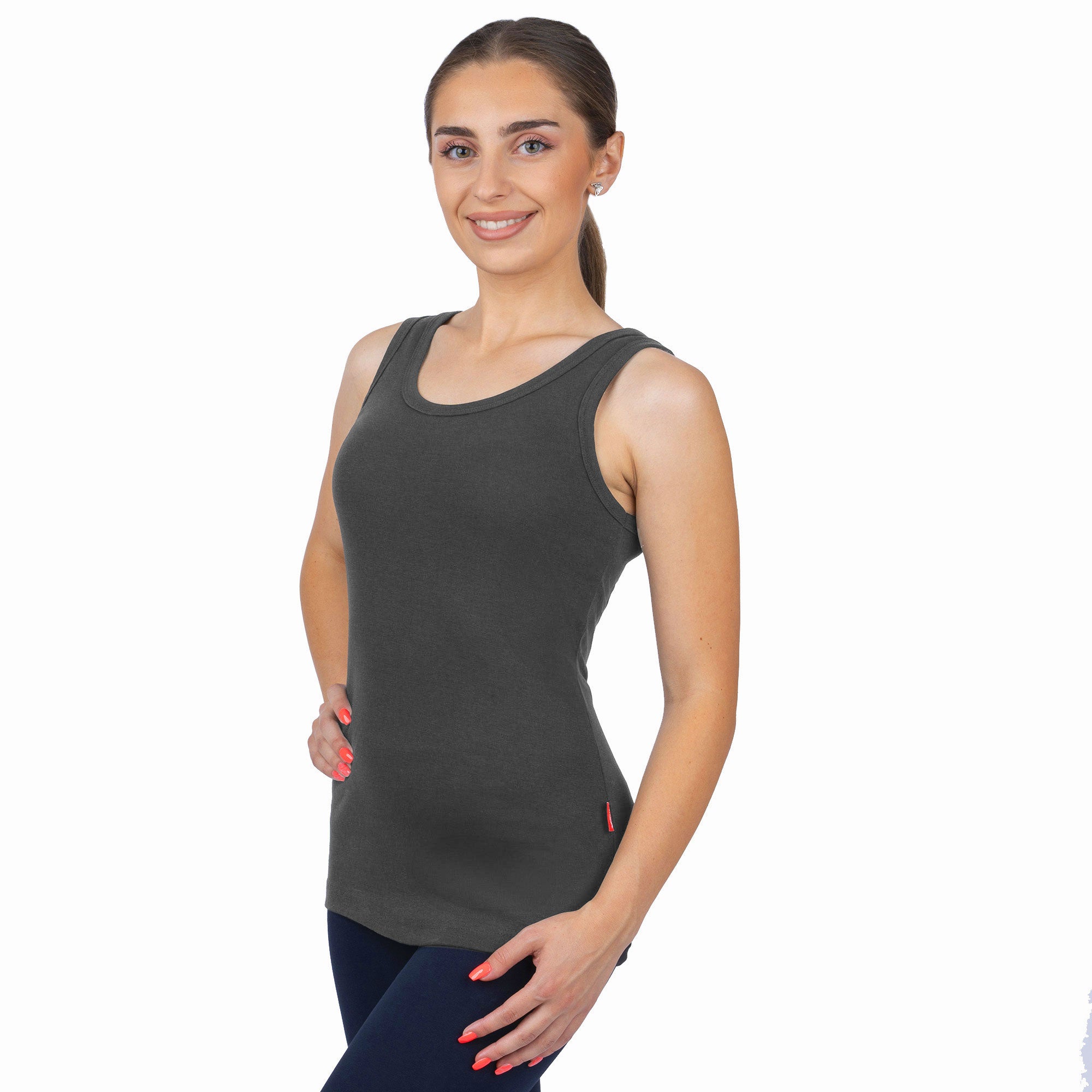 Rib Lycra Tank Top