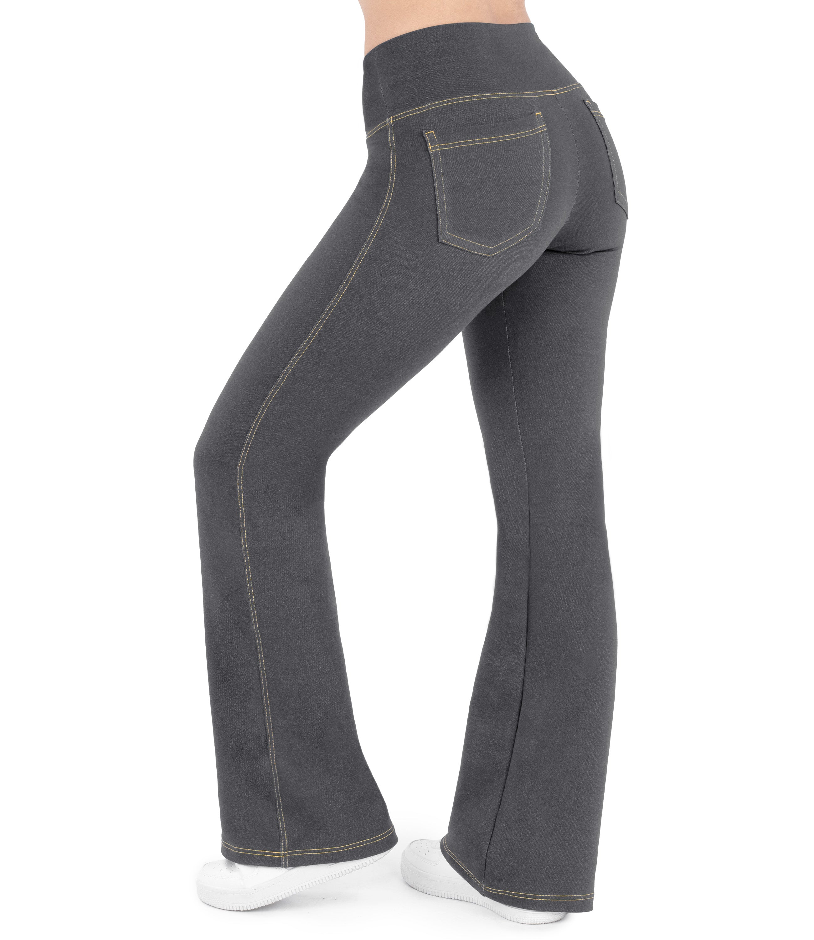 NirJEANS™ High Waist Crossover Bootcut Jeggings for Women