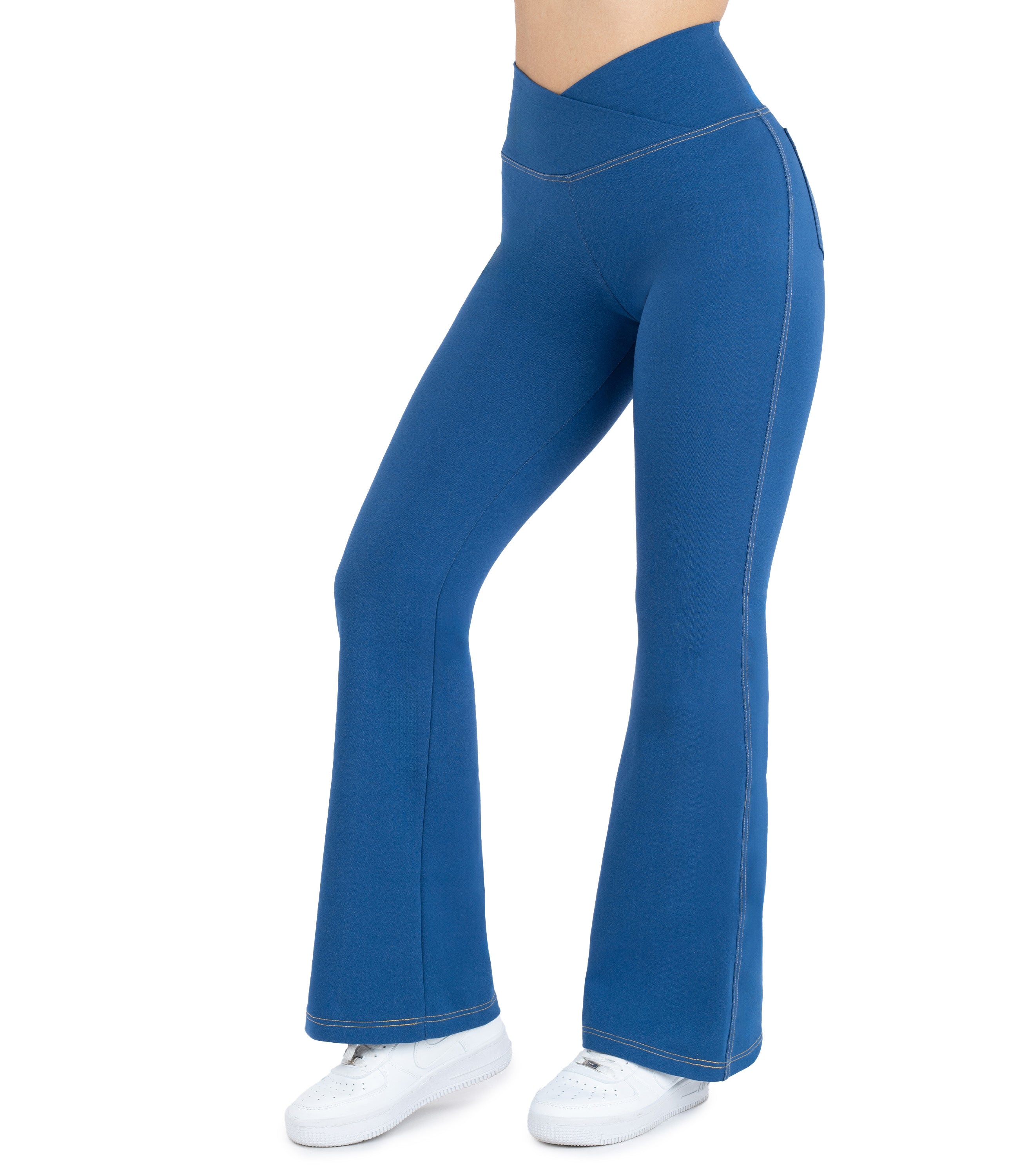 Crossover Bootcut Jeggings