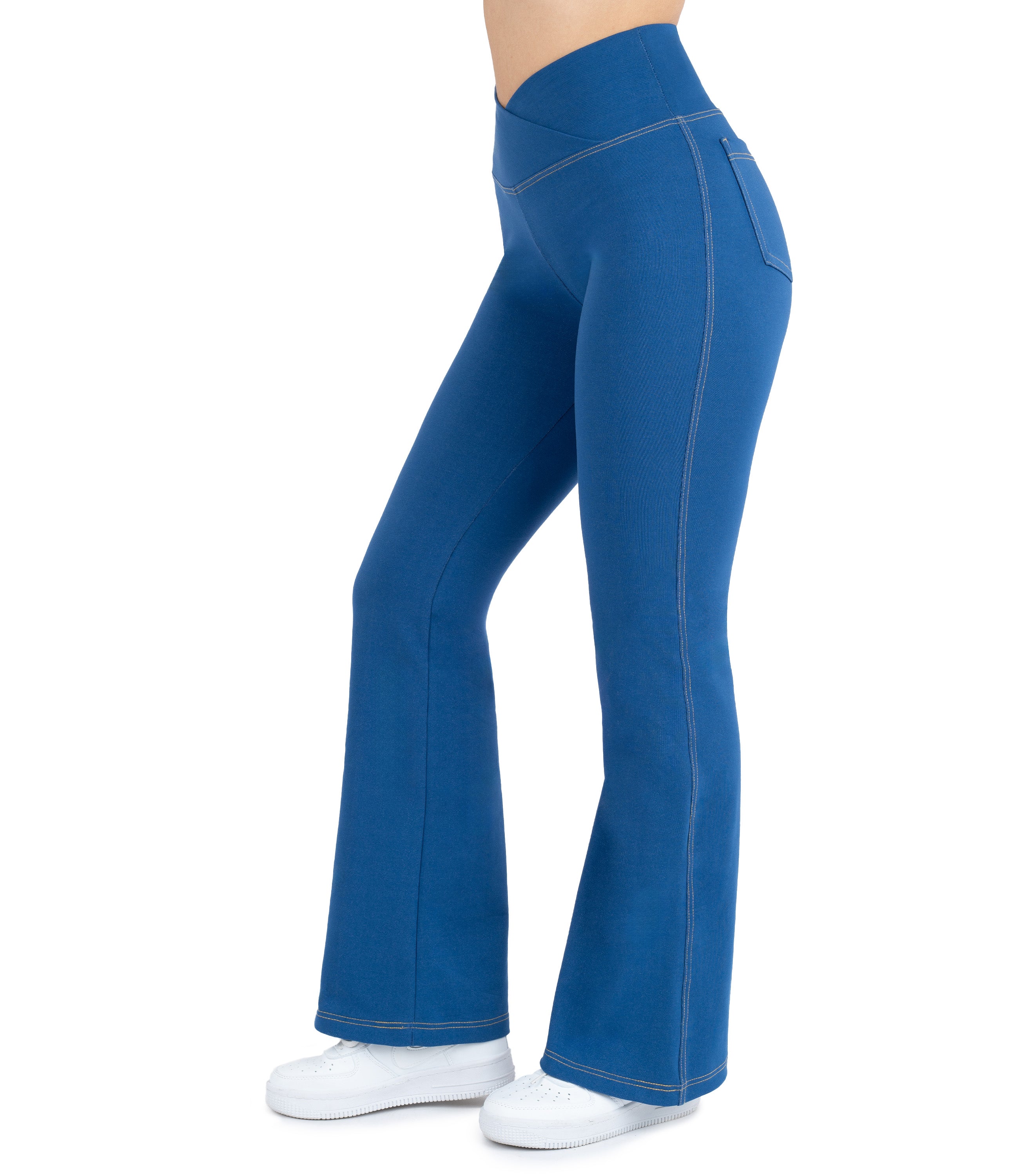Crossover Bootcut Jeggings