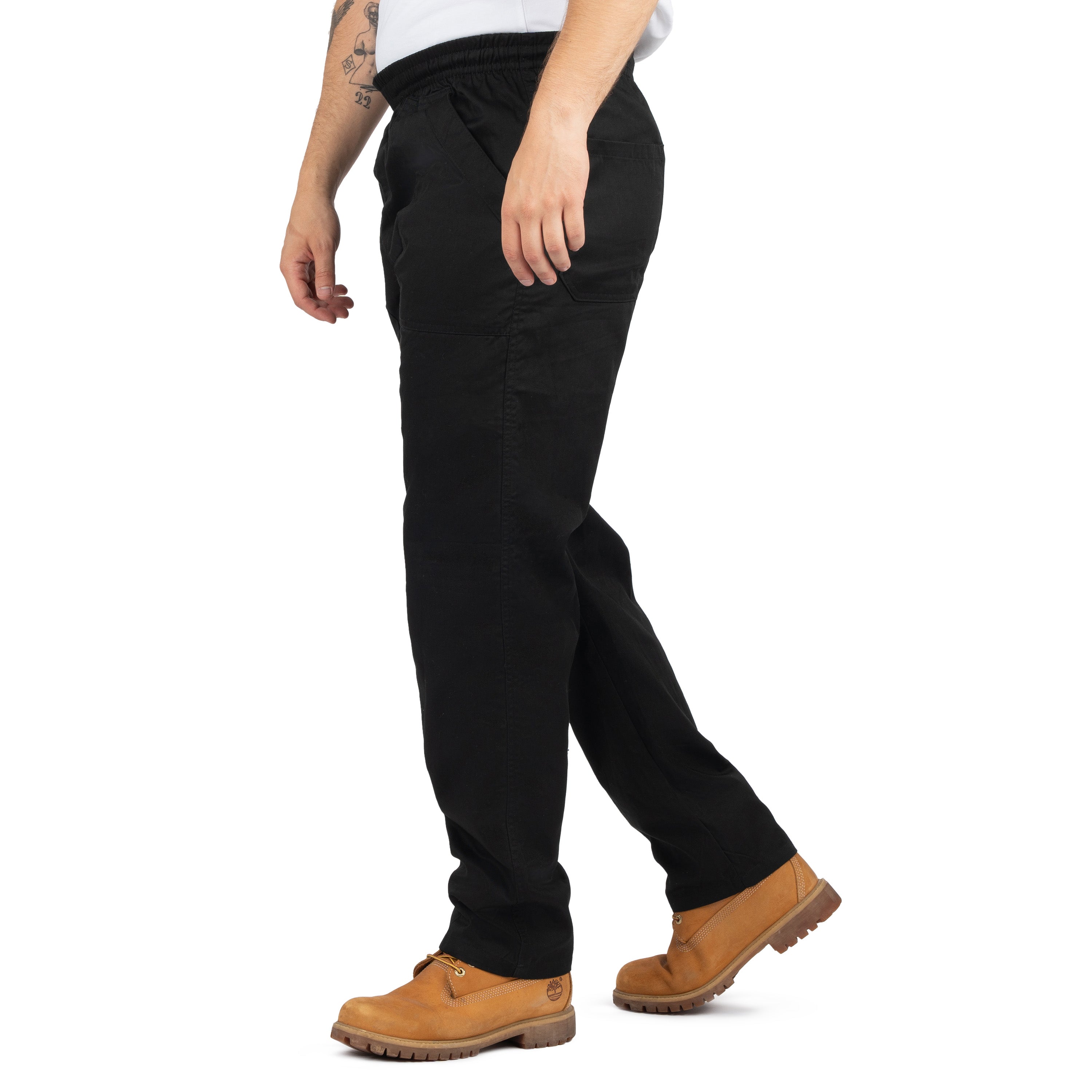 Men’s 6-Pocket Cargo Pants with Elastic Back