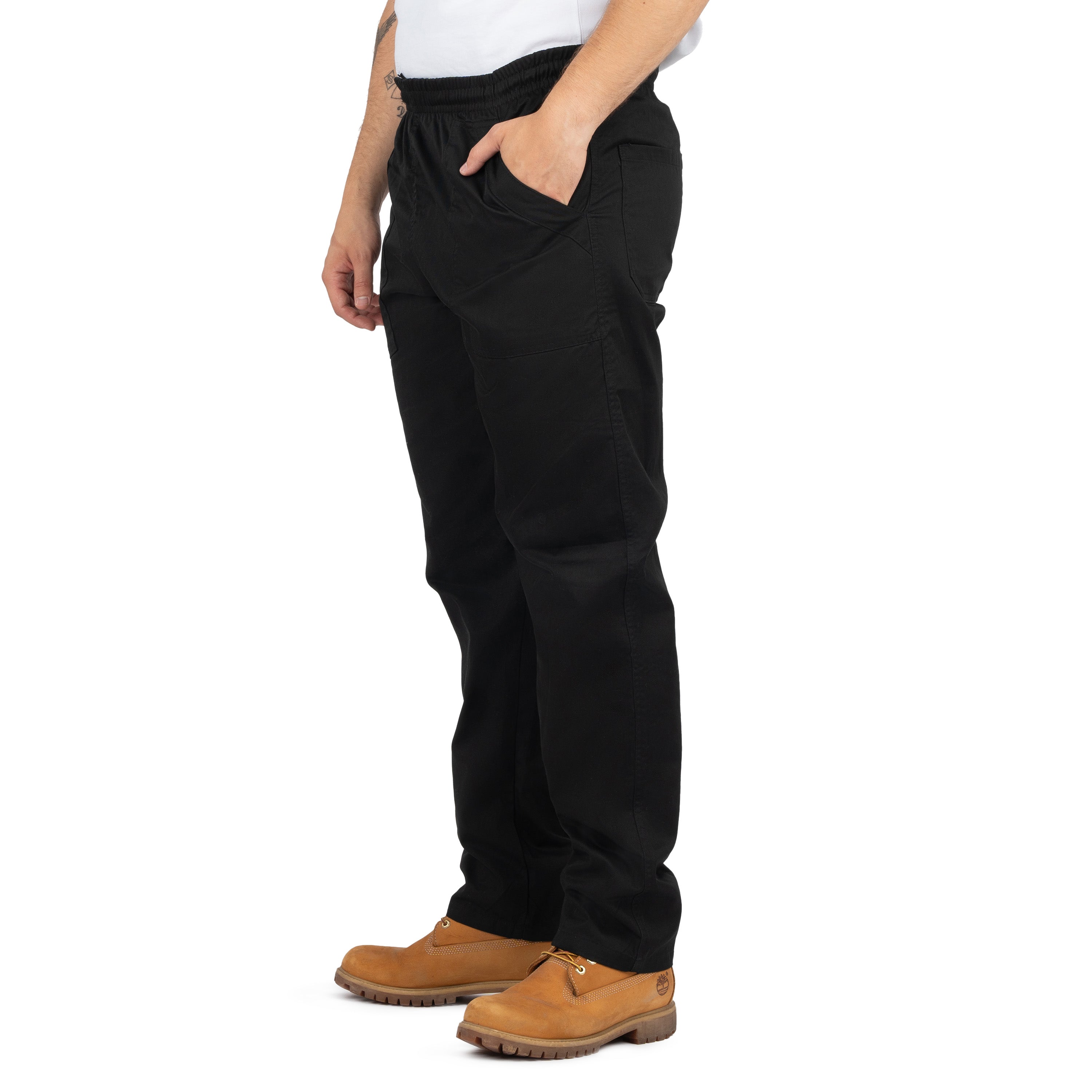Men’s 6-Pocket Cargo Pants with Elastic Back