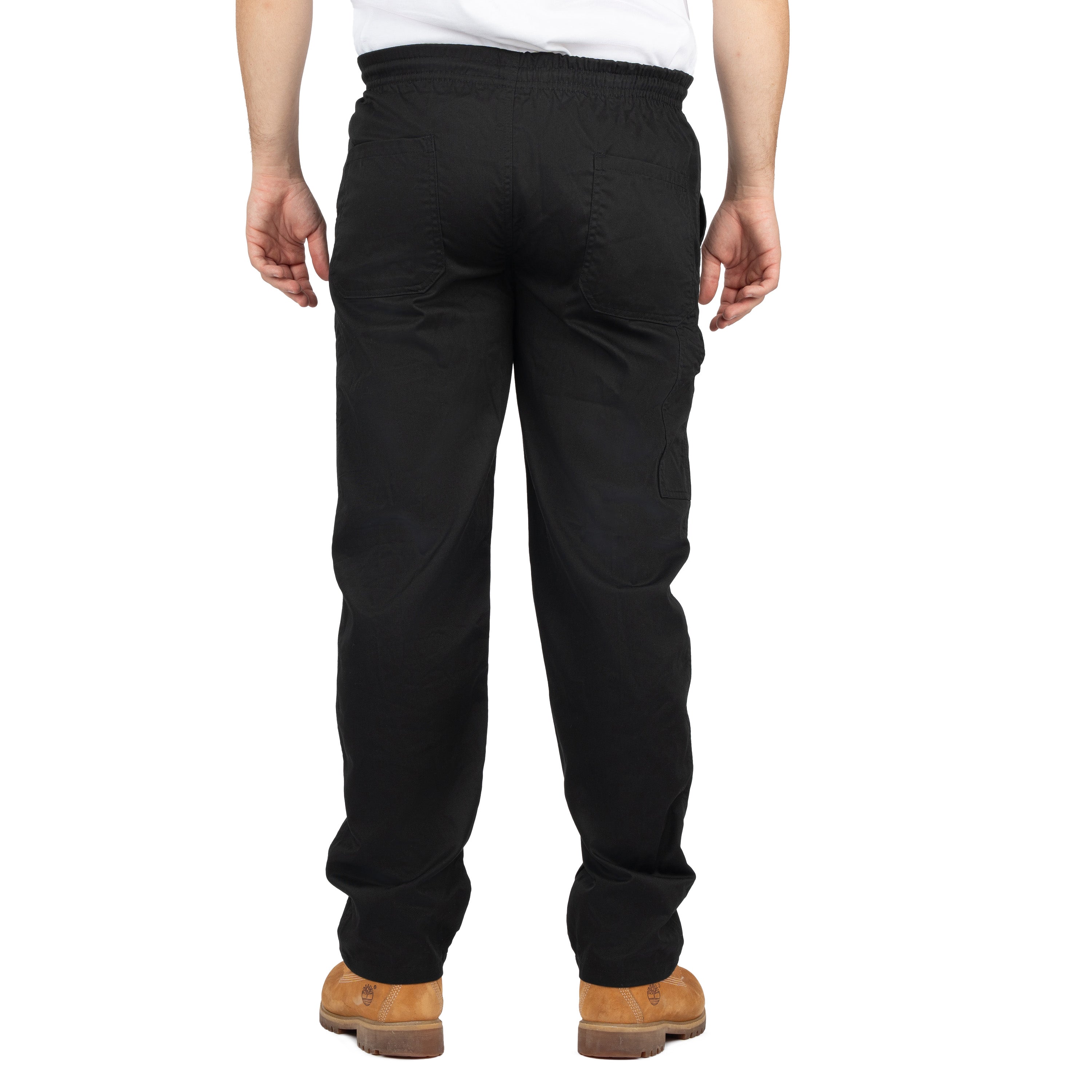 Men’s 6-Pocket Cargo Pants with Elastic Back