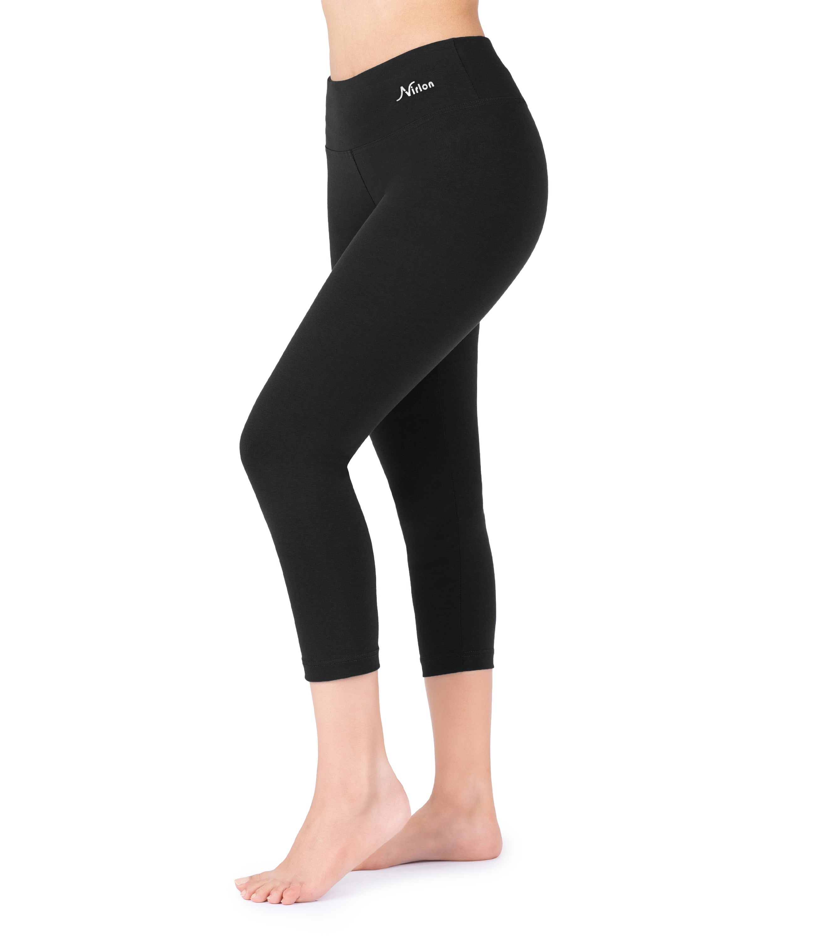 טייץ 7/8 בגזרה גבוהה לנשים CottoNIR™