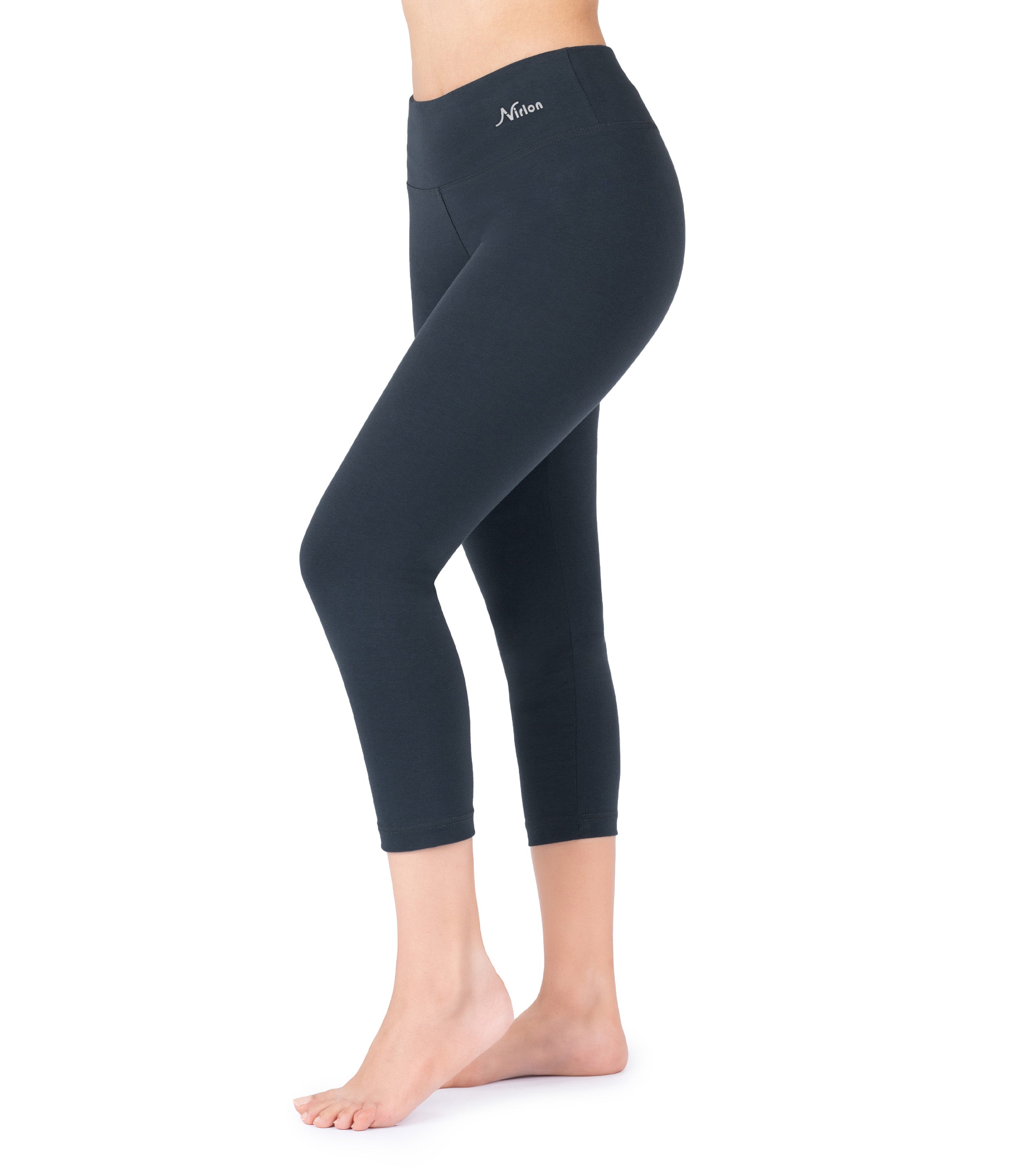 טייץ 7/8 בגזרה גבוהה לנשים CottoNIR™