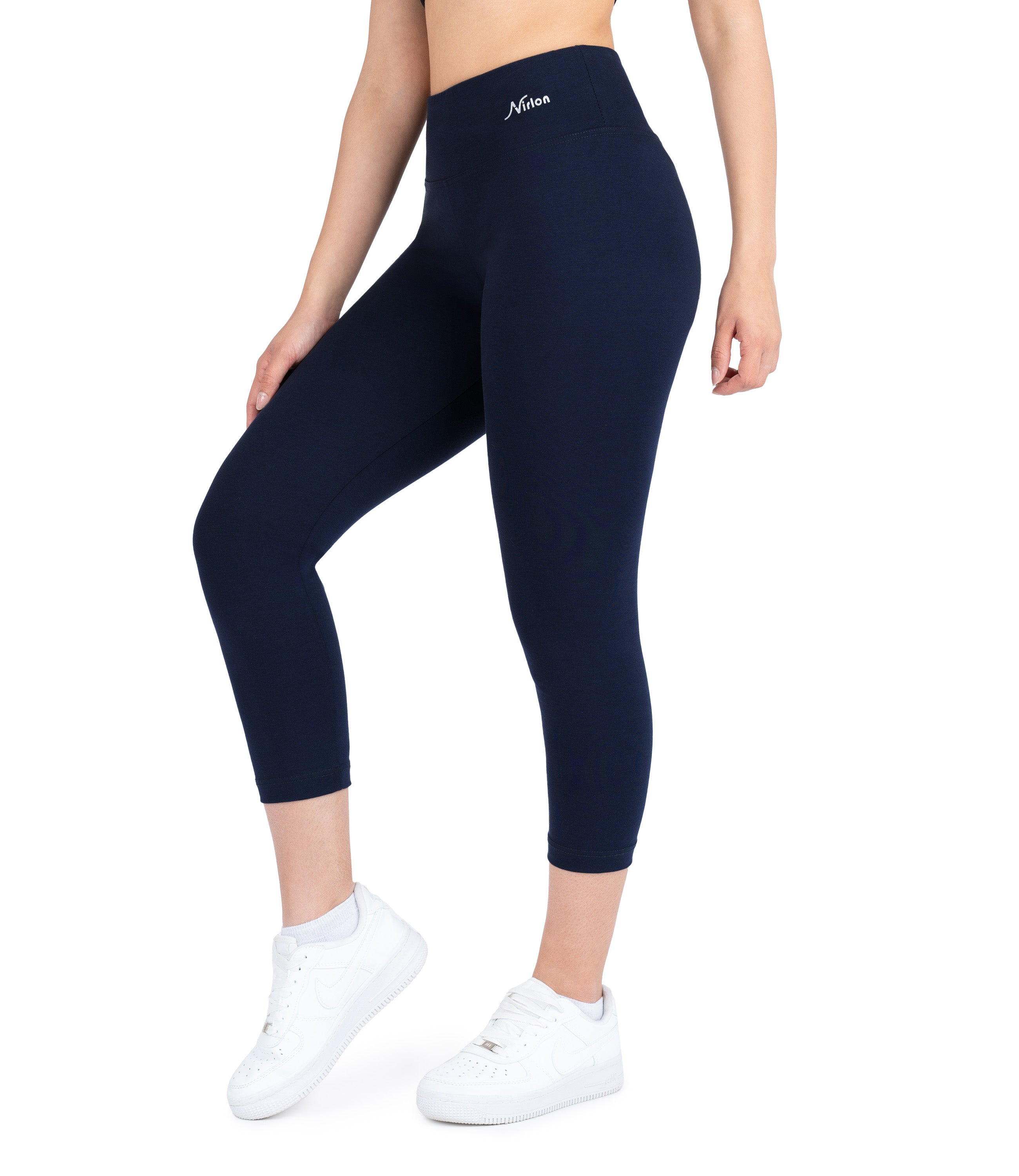טייץ 7/8 בגזרה גבוהה לנשים CottoNIR™