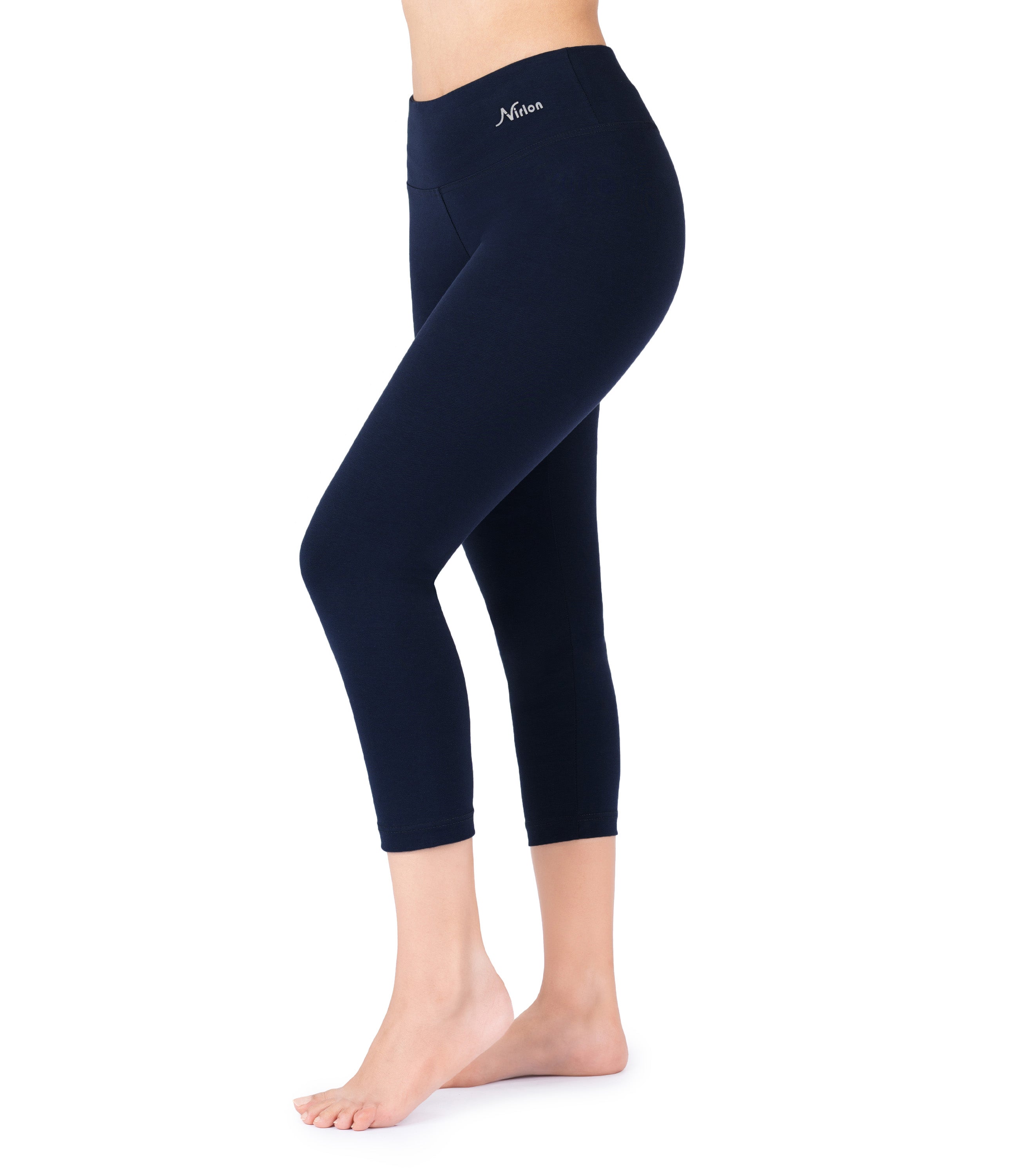 טייץ 7/8 בגזרה גבוהה לנשים CottoNIR™