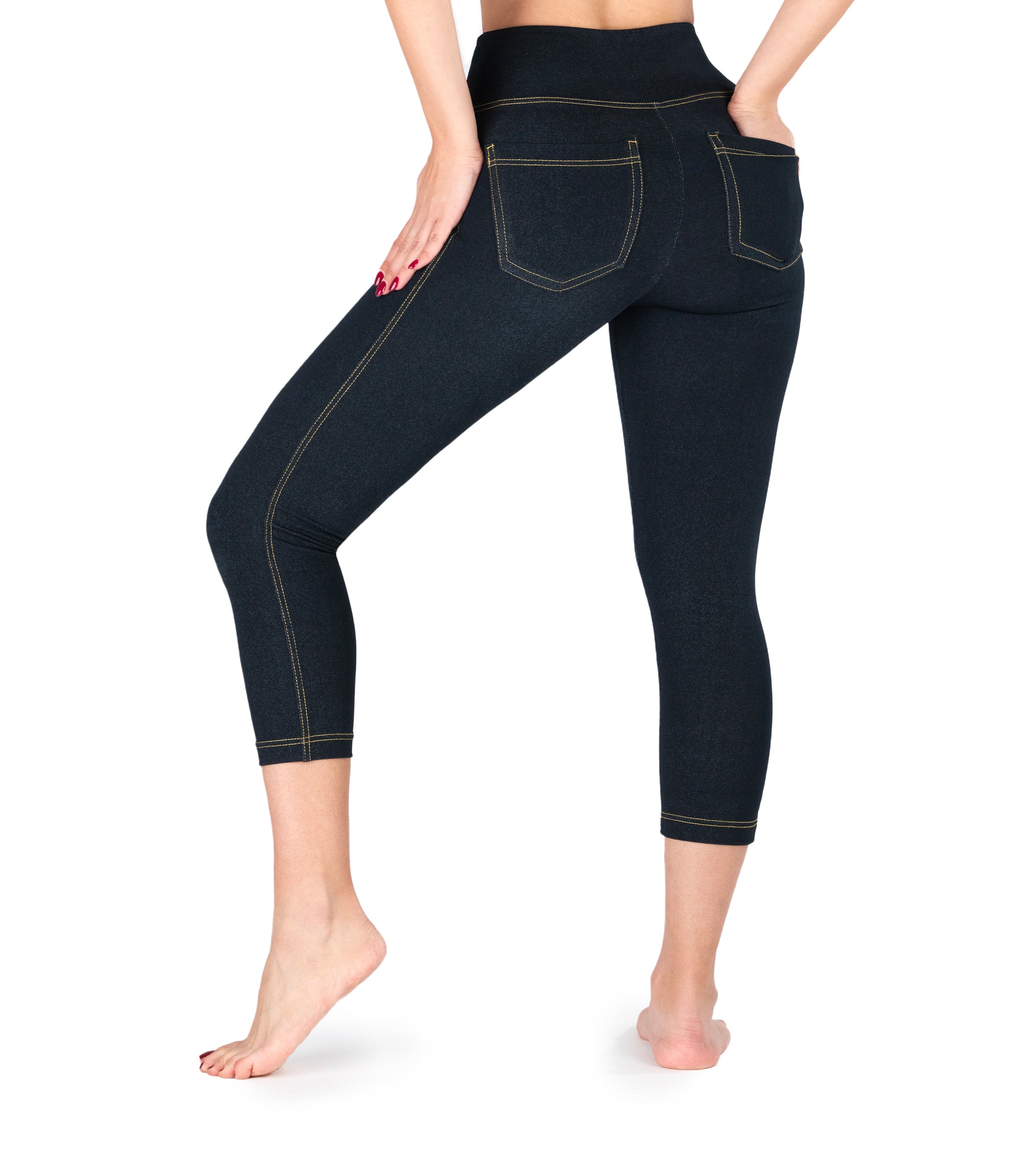 7/8 דנים-לוק Jeggings