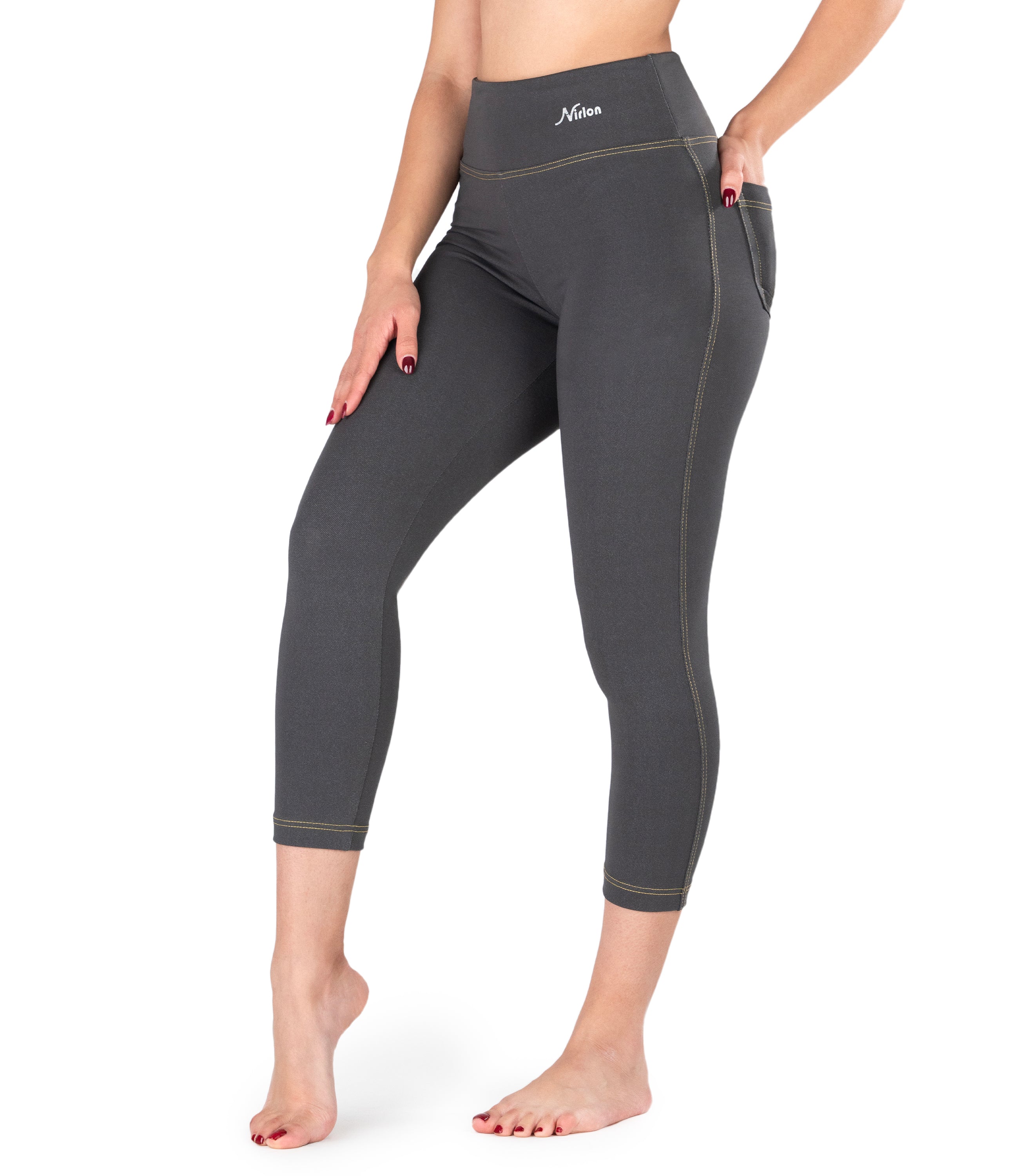 7/8 דנים-לוק Jeggings